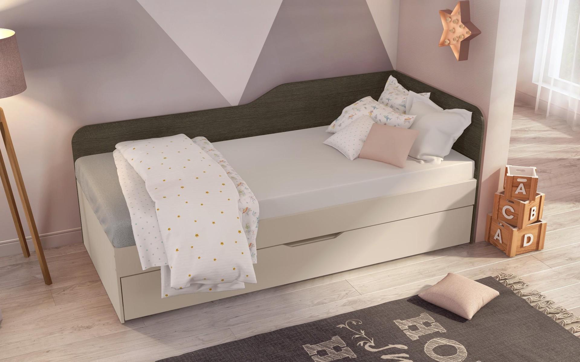 Pat sandwich 90/200 Deni, casmir + stejar antracit  4