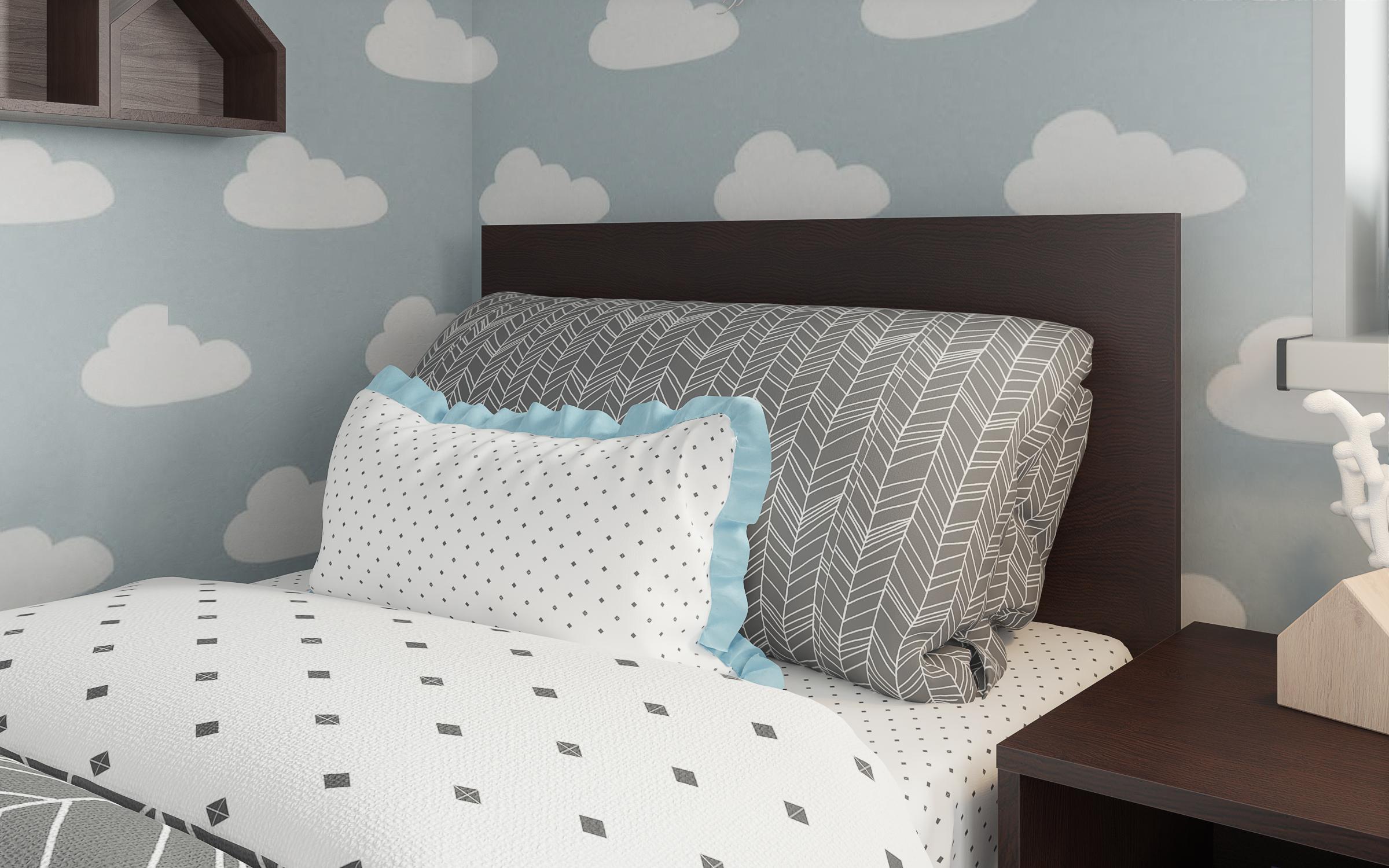 Set dormitor pentru camera copilului Star, wenge  4