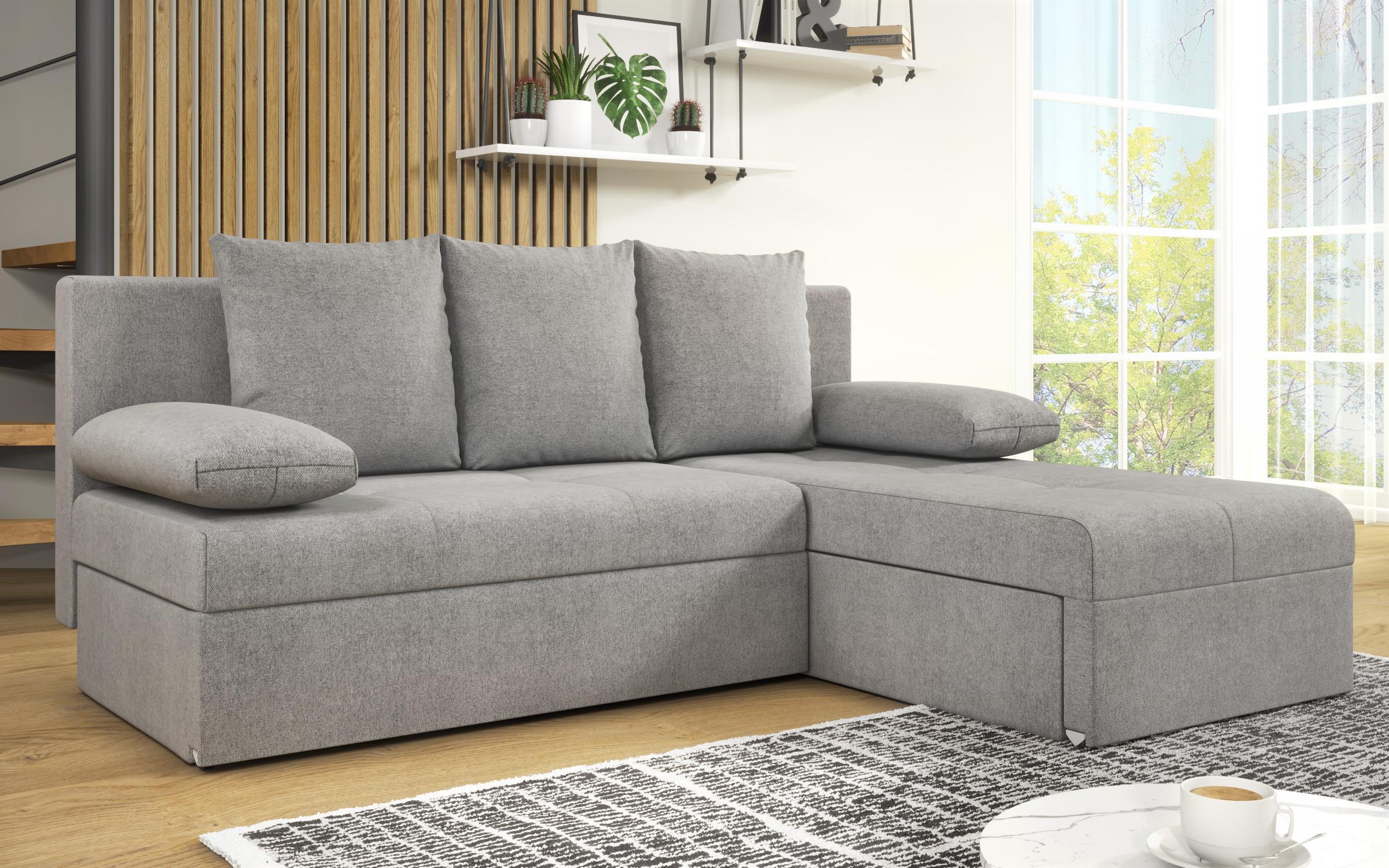 Coltar extensibil Aleto, gri deschis  4
