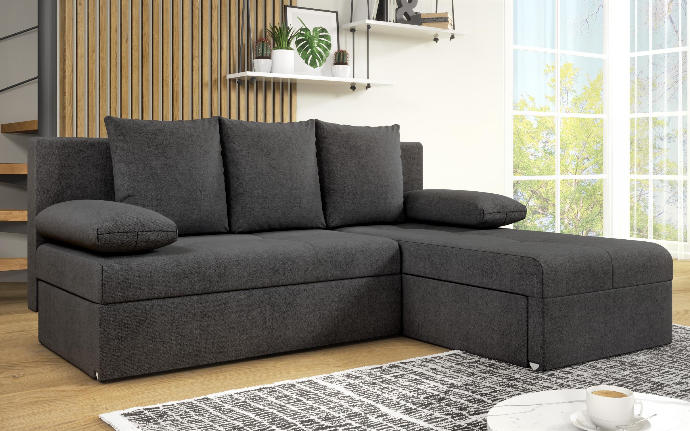 Coltar extensibil Aleto, gri inchis  4