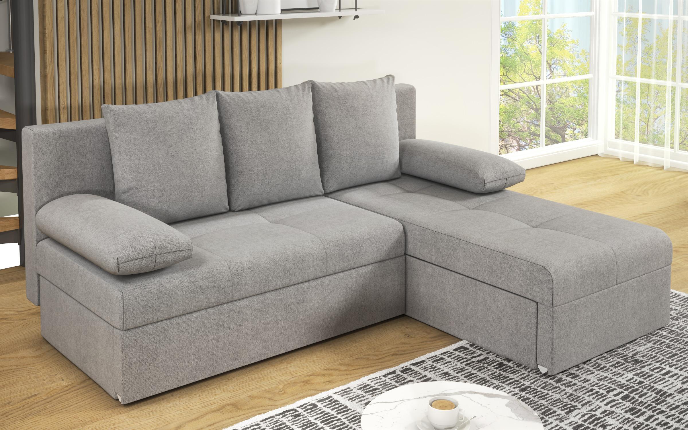Coltar extensibil Aleto, gri deschis  5