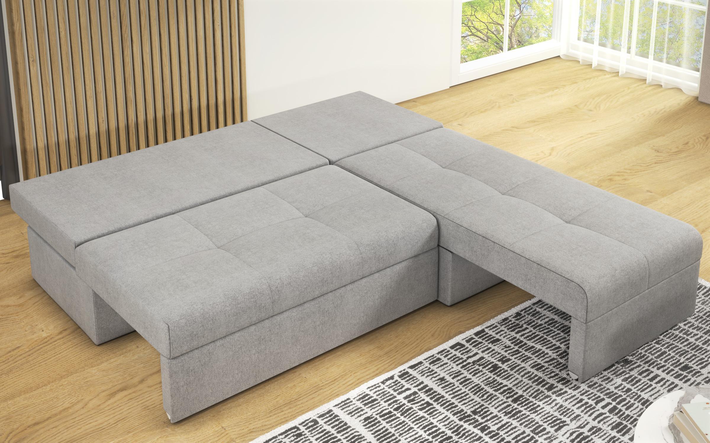 Coltar extensibil Aleto, gri deschis  7