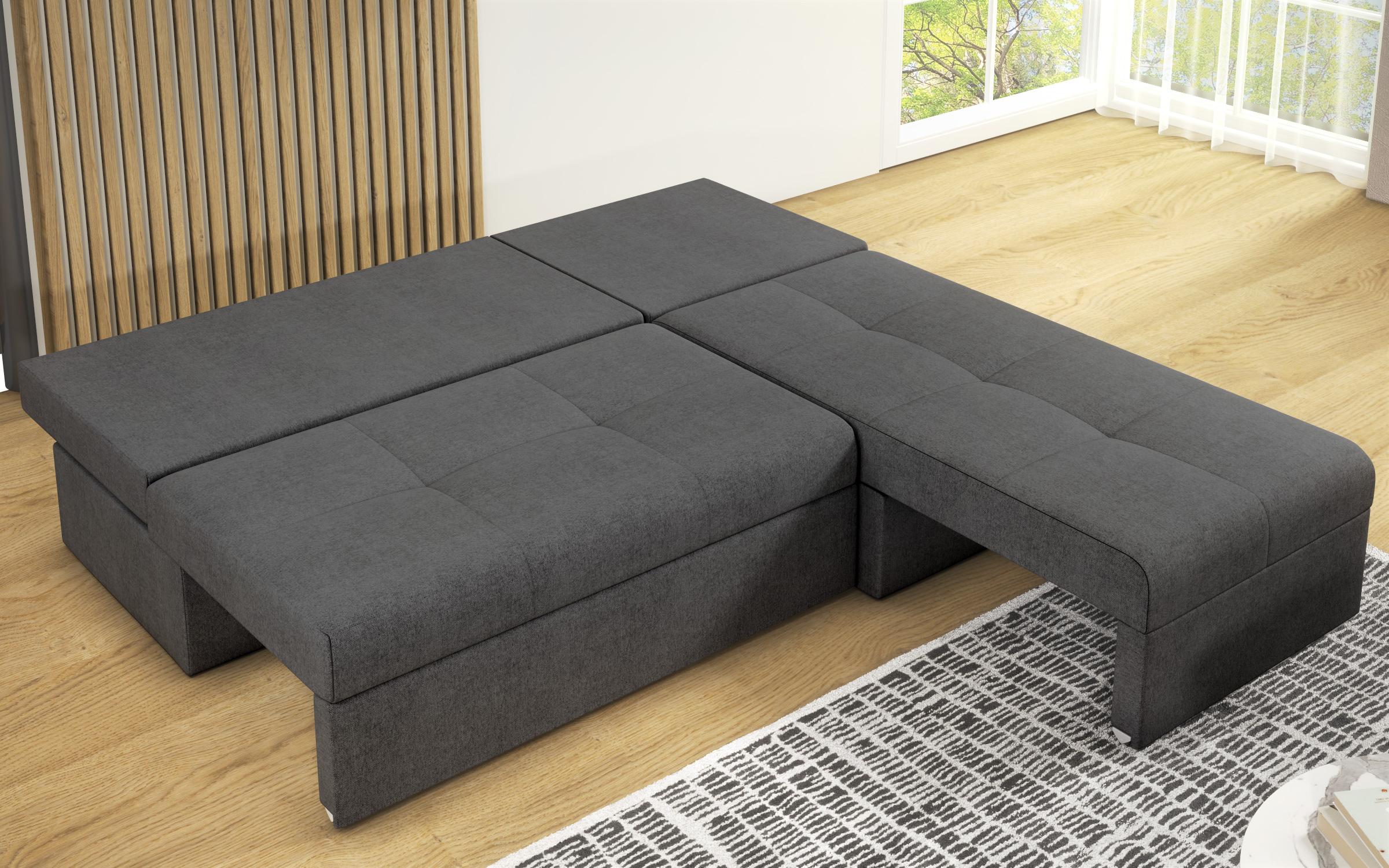 Coltar extensibil Aleto, gri inchis  7