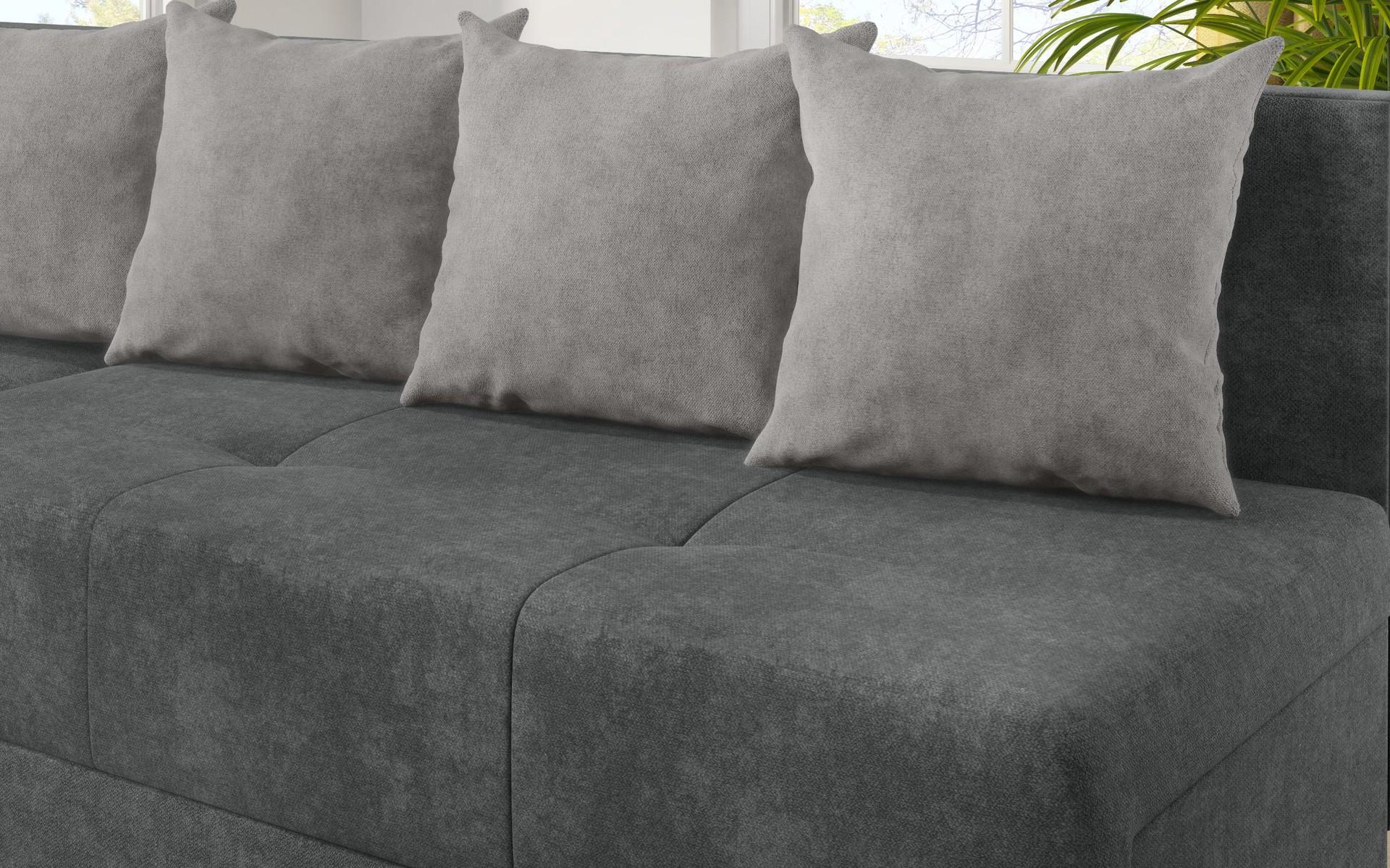 Coltar extensibil Alora, gri + gri deschis  6