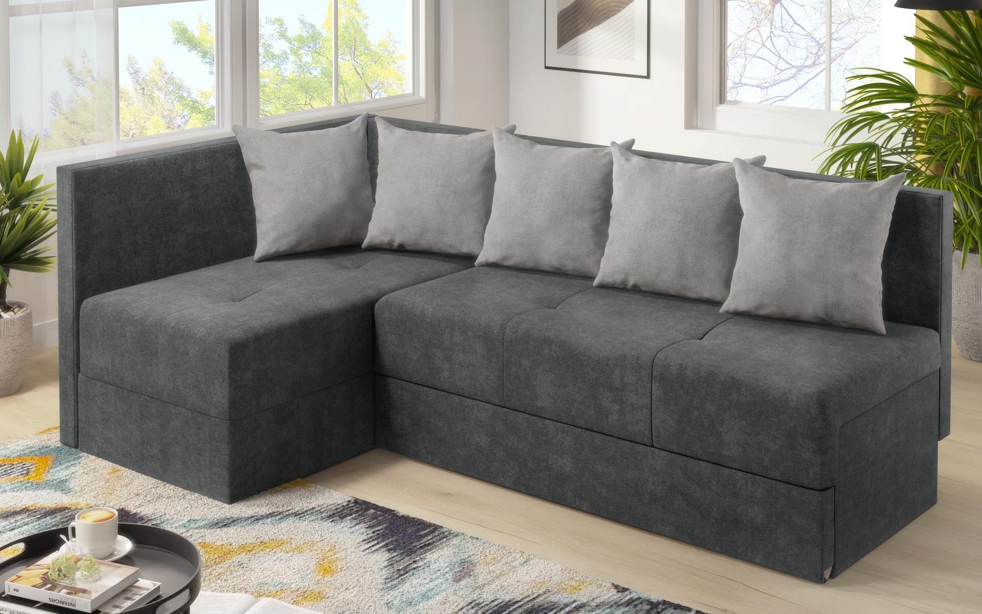 Coltar extensibil Alora, gri + gri deschis  4
