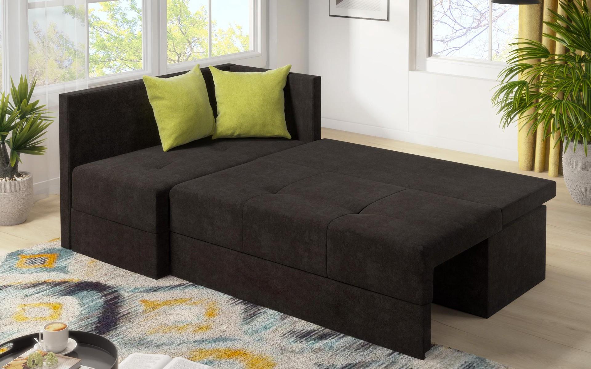 Coltar extensibil Alora, gri-maroniu + verde  5