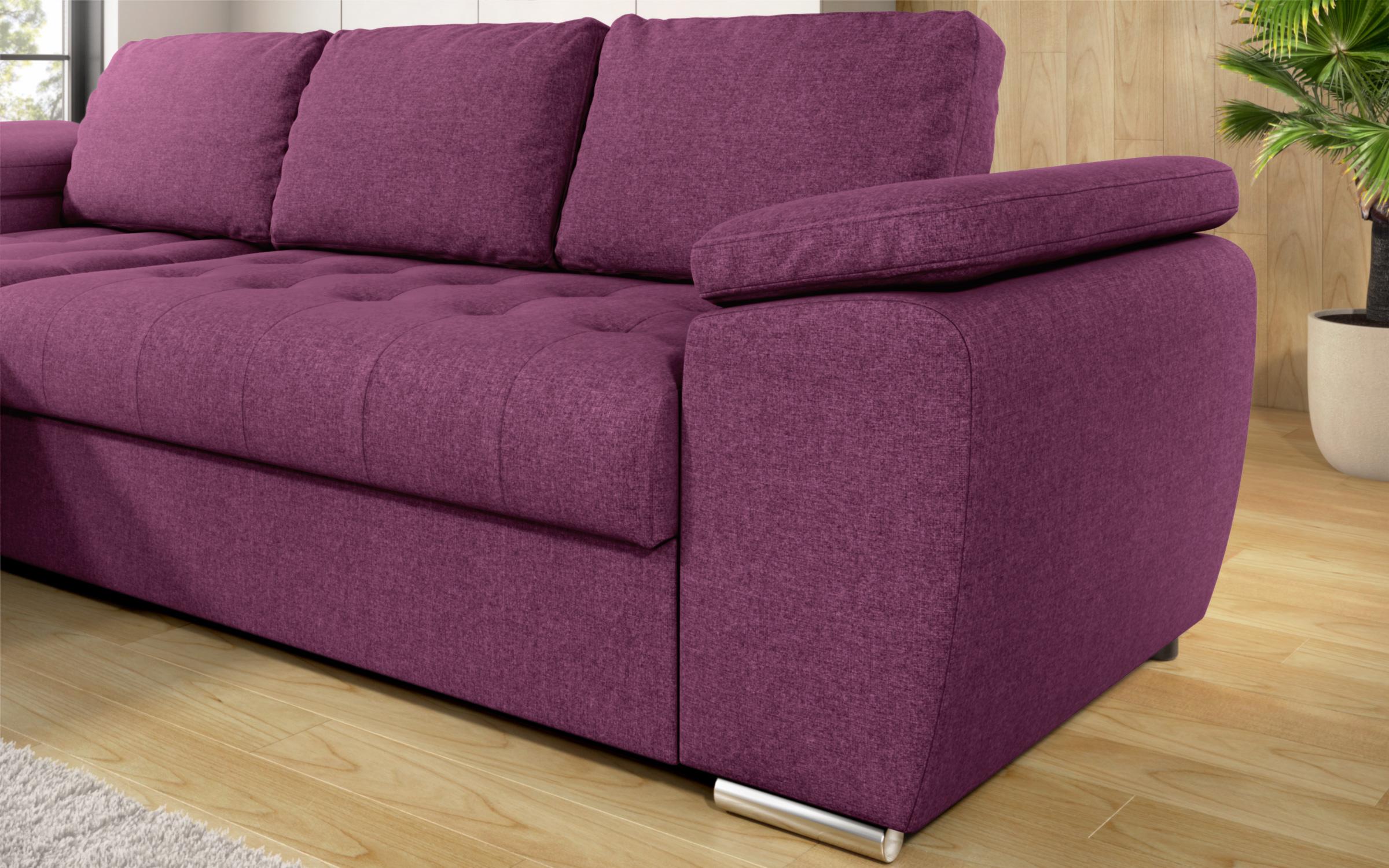 Coltar extensibil Valencia Pocket, lila  7