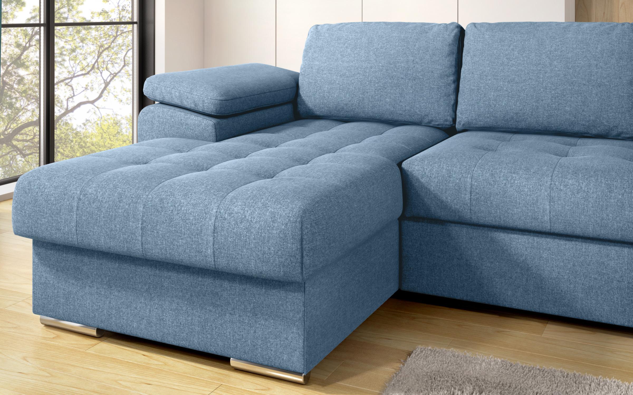 Coltar extensibil Valencia Pocket, albastru  9