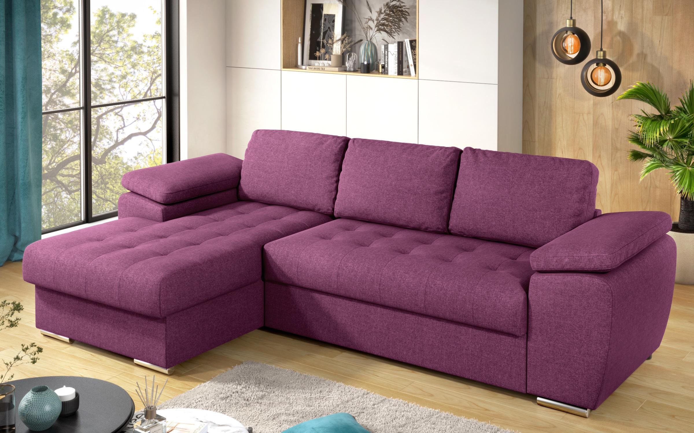 Coltar extensibil Valencia Pocket, lila  5