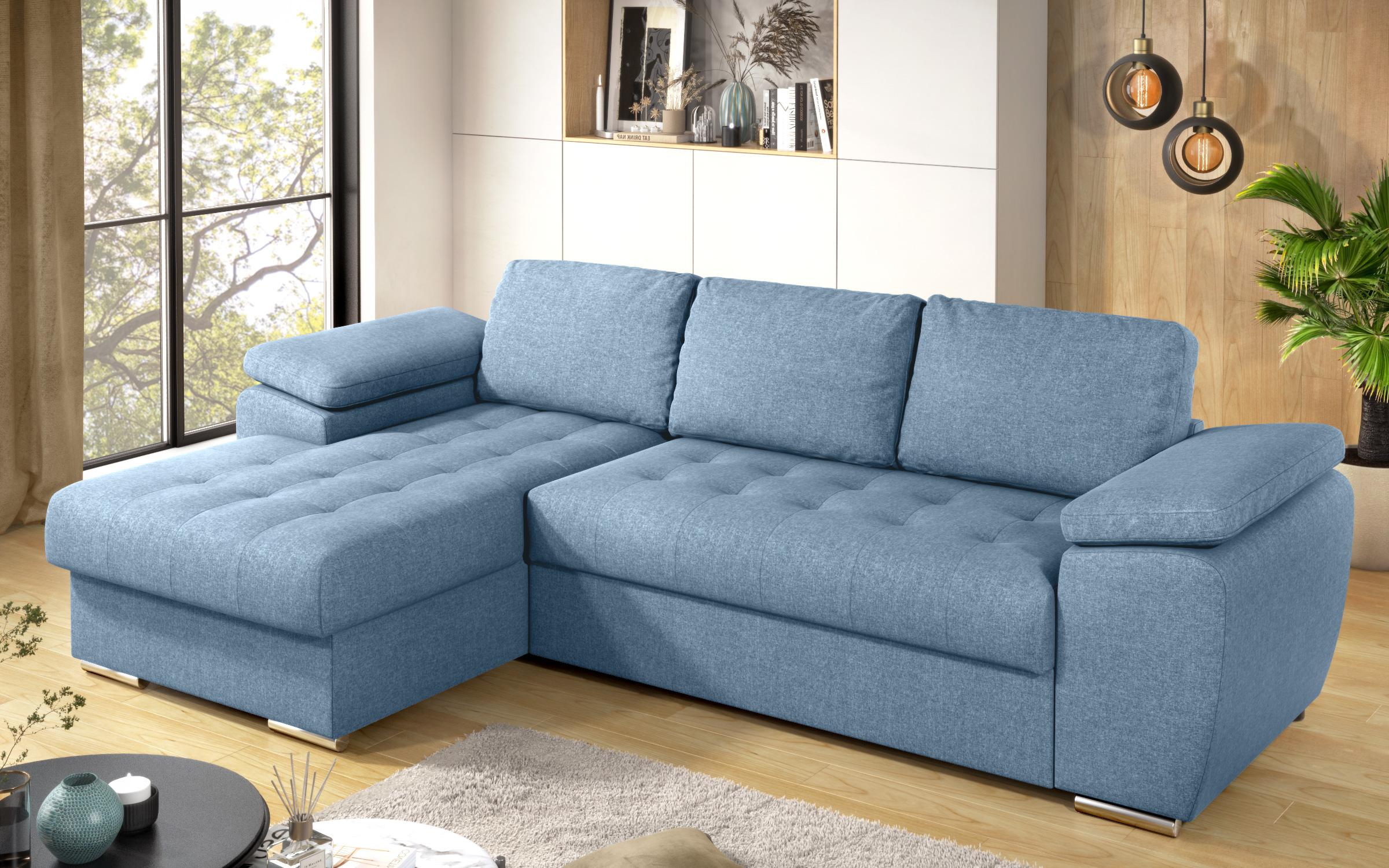 Coltar extensibil Valencia Pocket, albastru  6