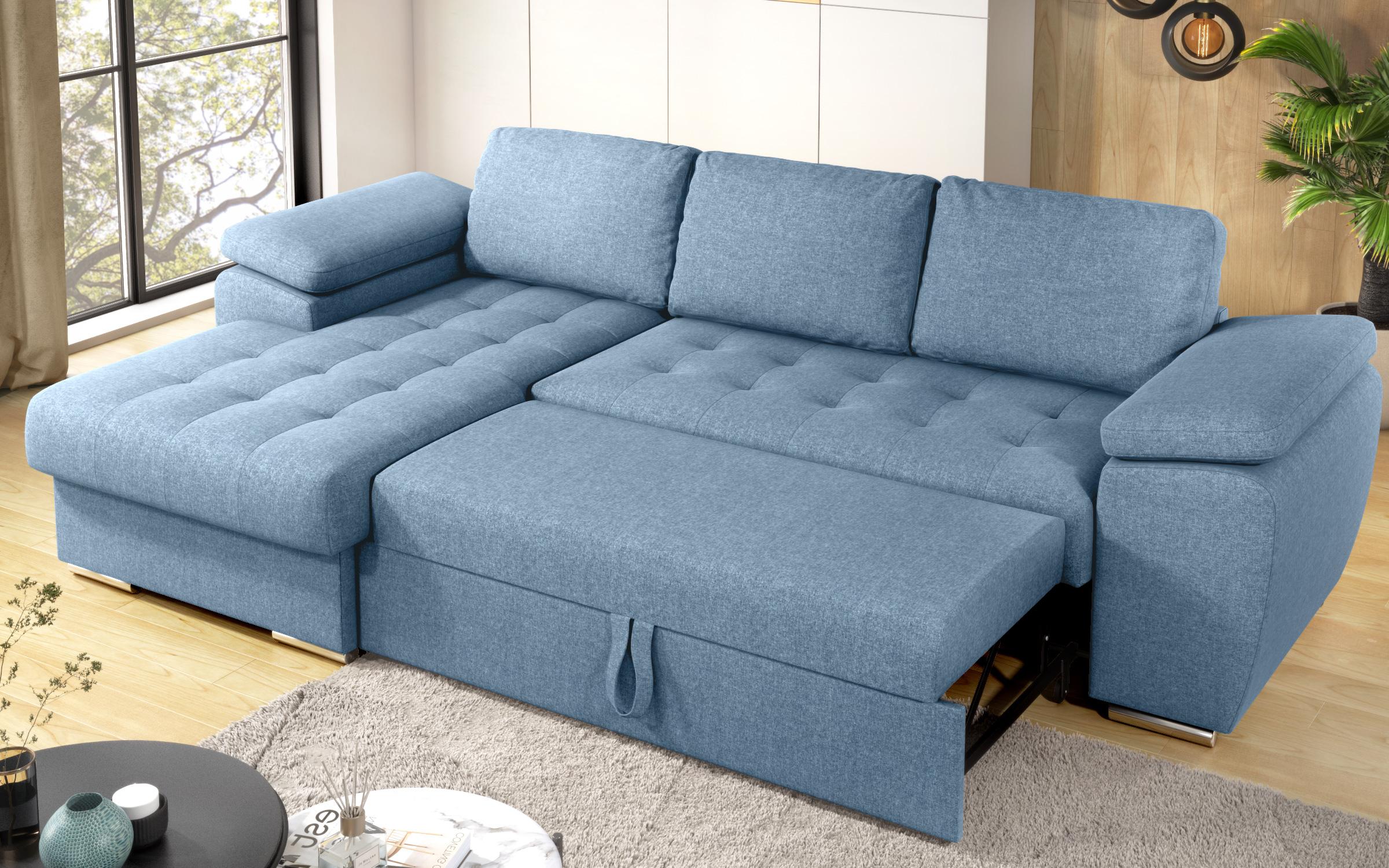 Coltar extensibil Valencia Pocket, albastru  7