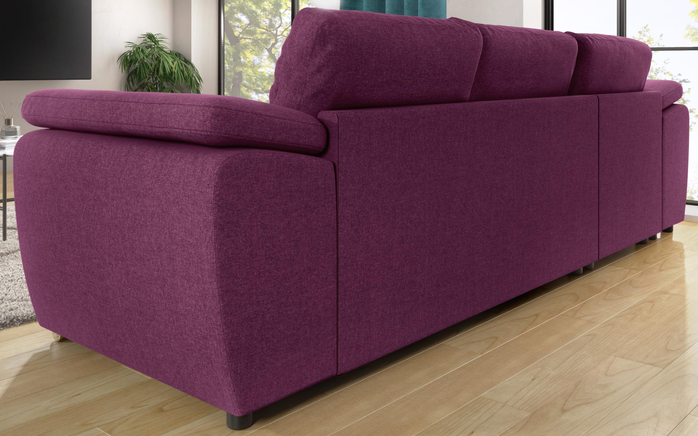 Coltar extensibil Valencia Pocket, lila  6
