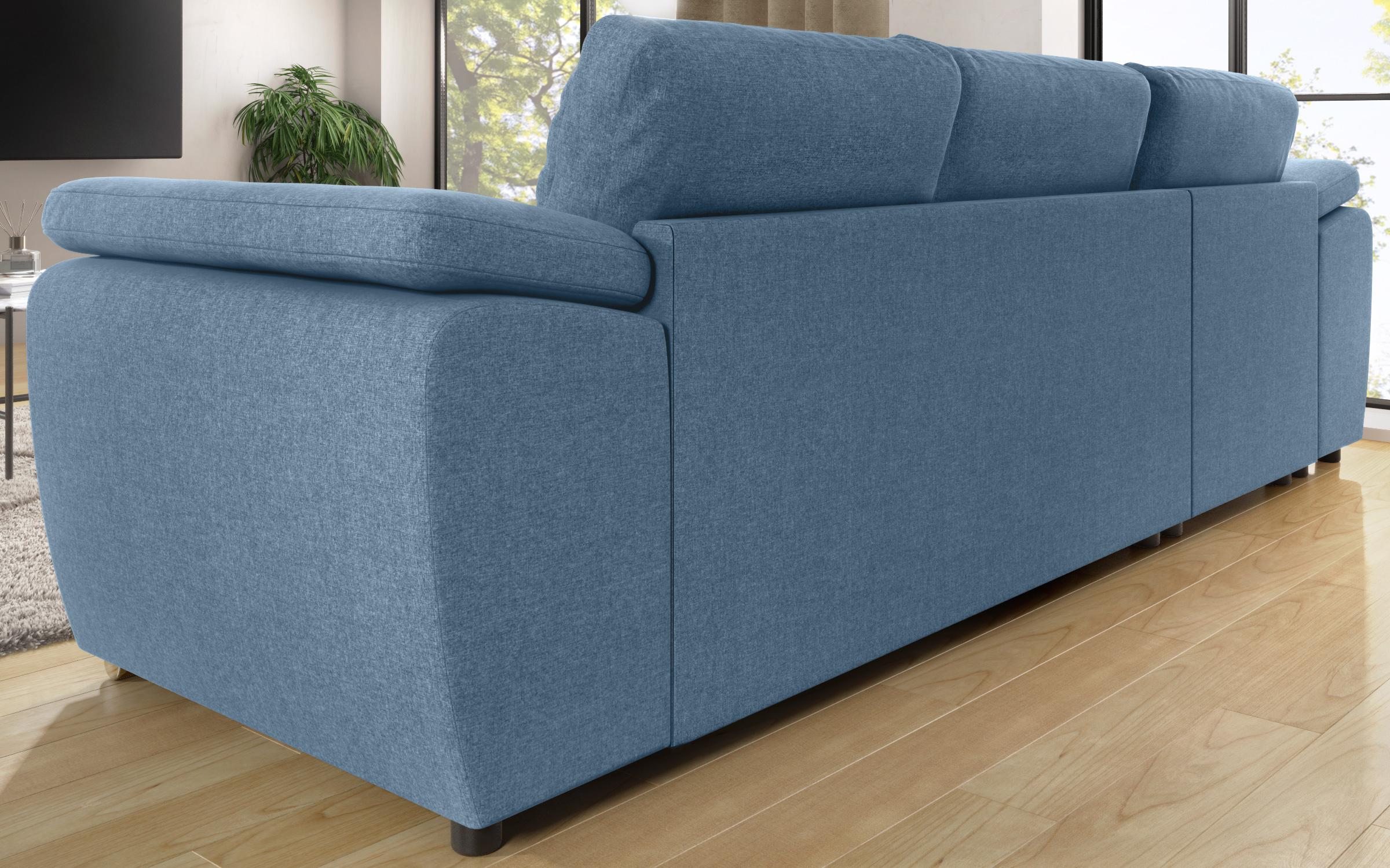 Coltar extensibil Valencia Pocket, albastru  8