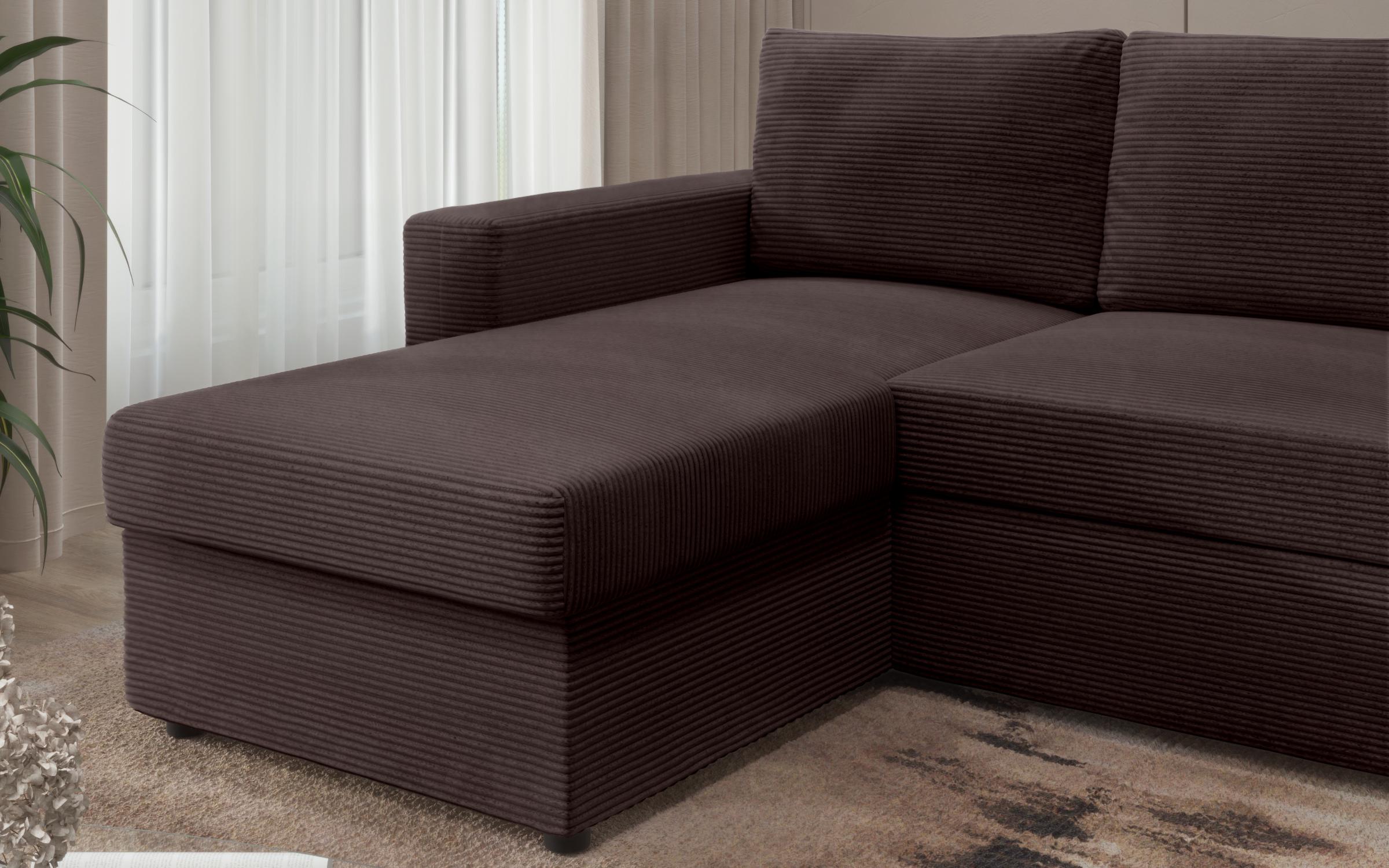 Coltar extensibil Justin Ultra, maro inchis  5