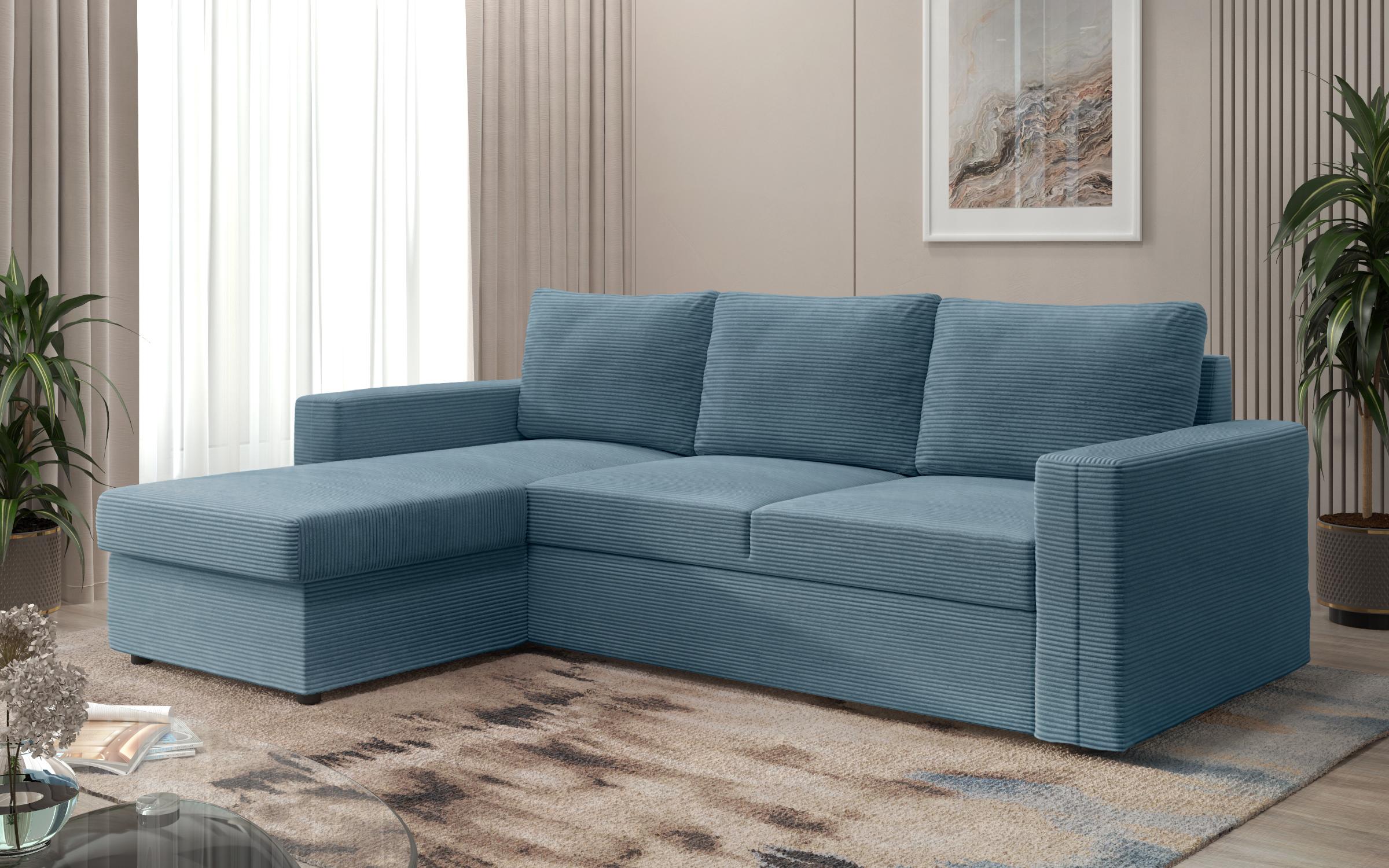 Coltar extensibil Justin Ultra, albastru  8