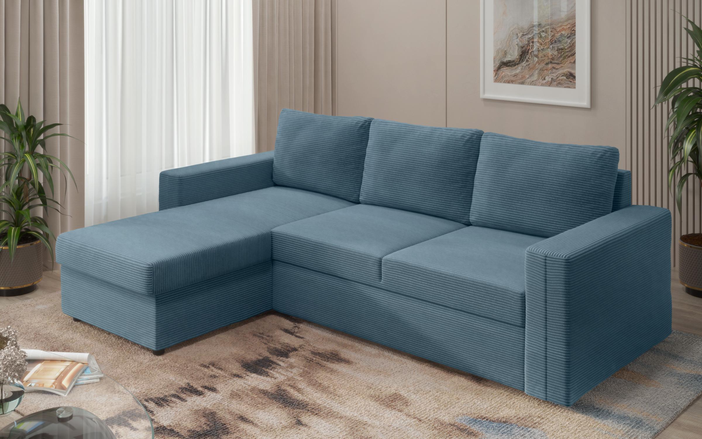 Coltar extensibil Justin Ultra, albastru  9