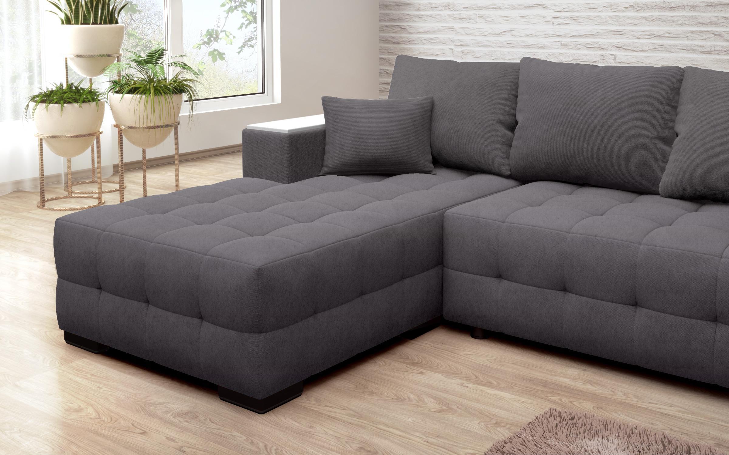 Coltar extensibil cu brat etajera Melvin Spring, gri inchis  9