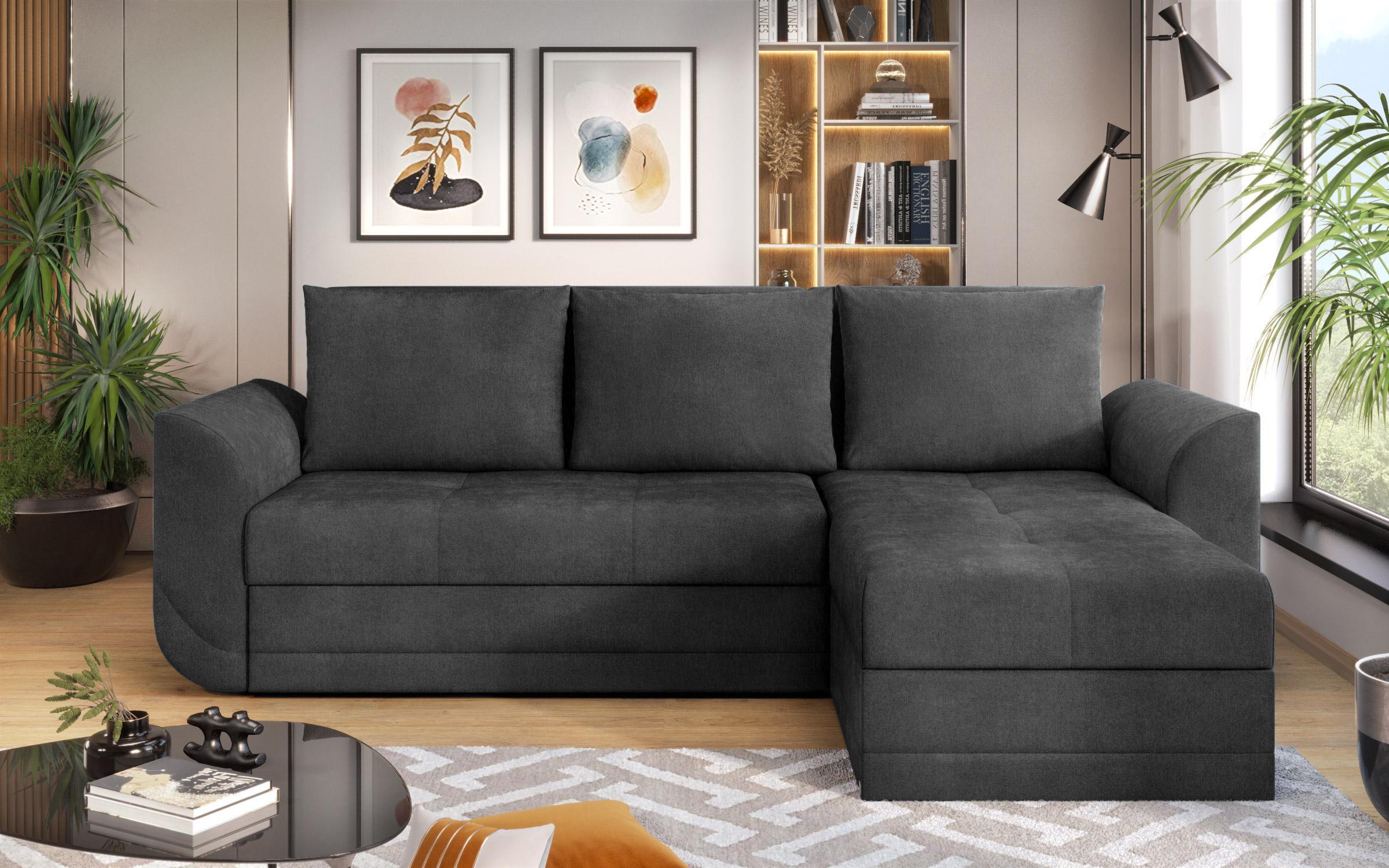 Set living Modus, gri + Silk + stejar evoc  2