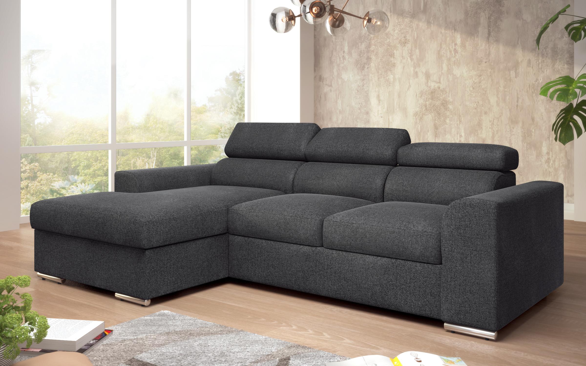 Coltar extensibil Morgan, gri inchis Chelsea  4