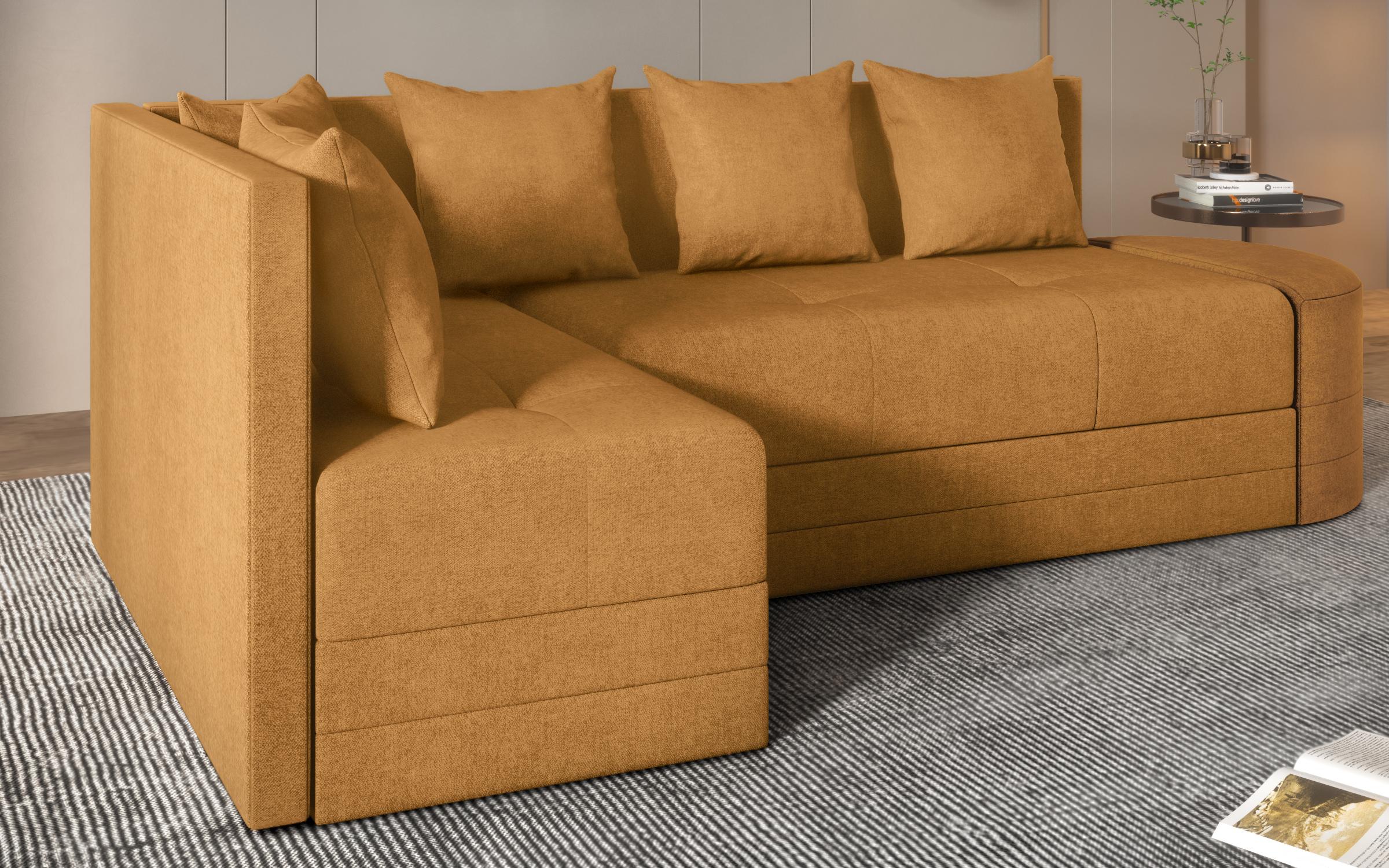 Coltar extensibil Reilly, galben  6