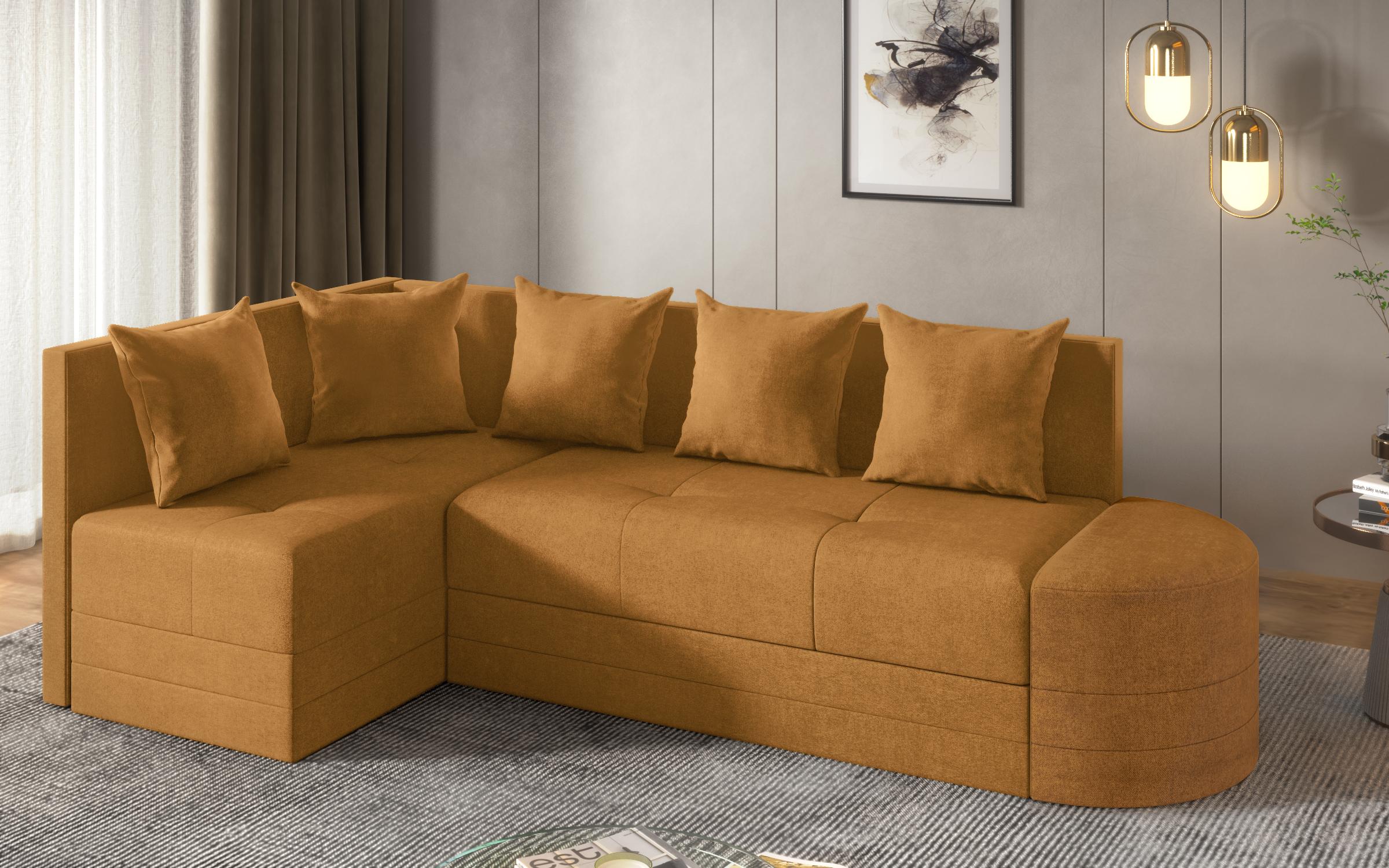 Coltar extensibil Reilly, galben  9