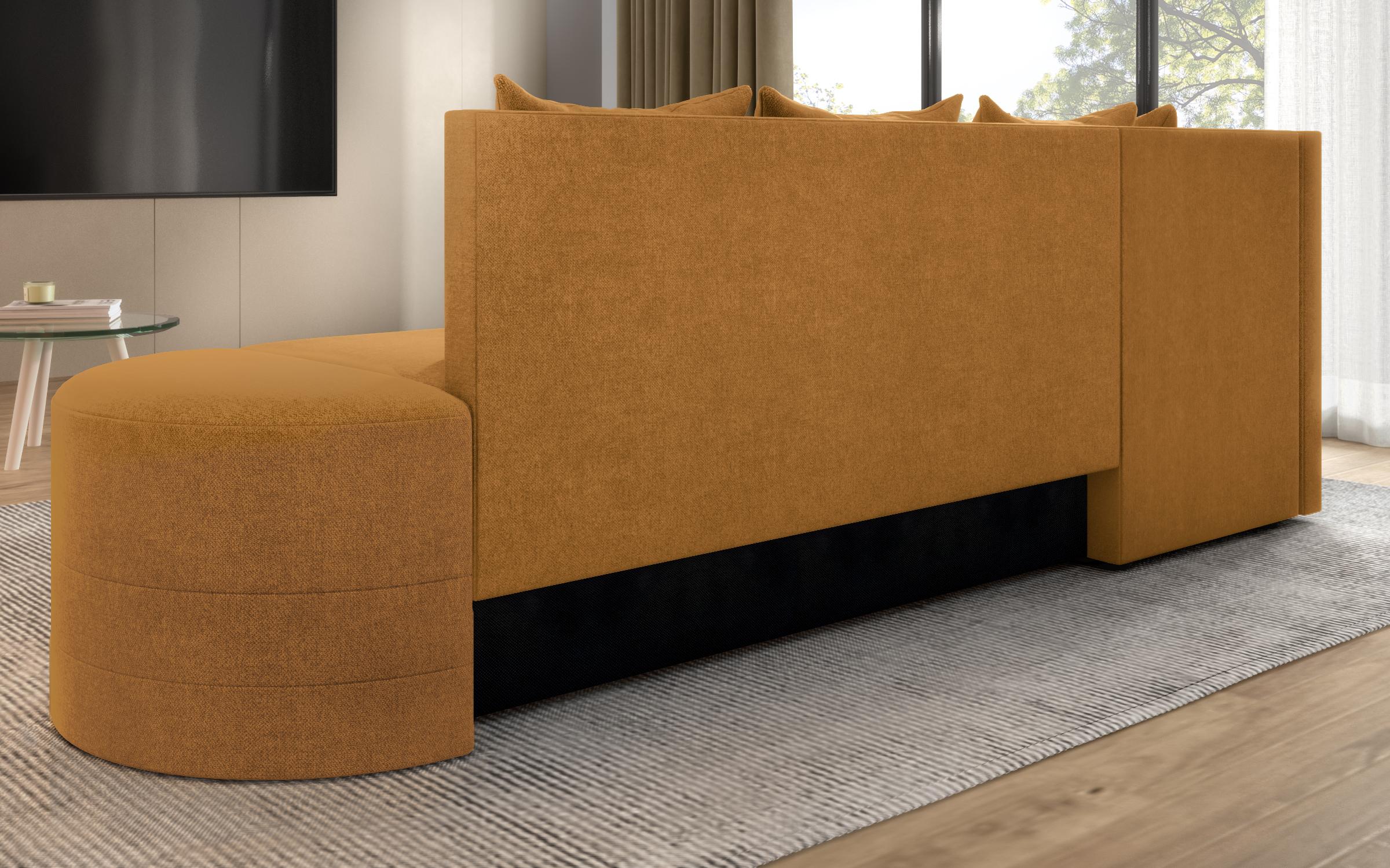 Coltar extensibil Reilly, galben  7