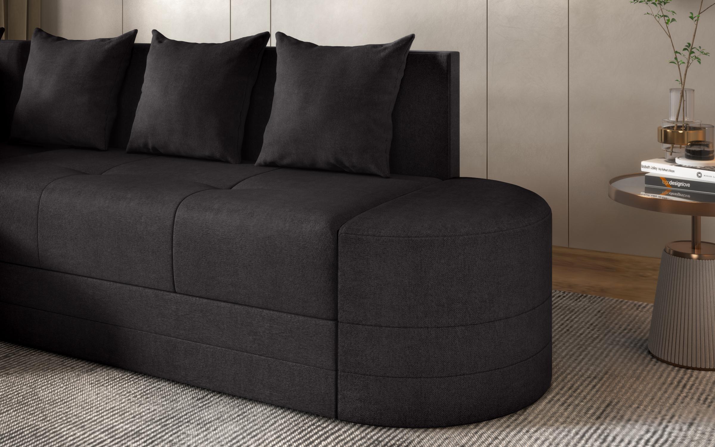 Coltar extensibil Reilly, negru  5