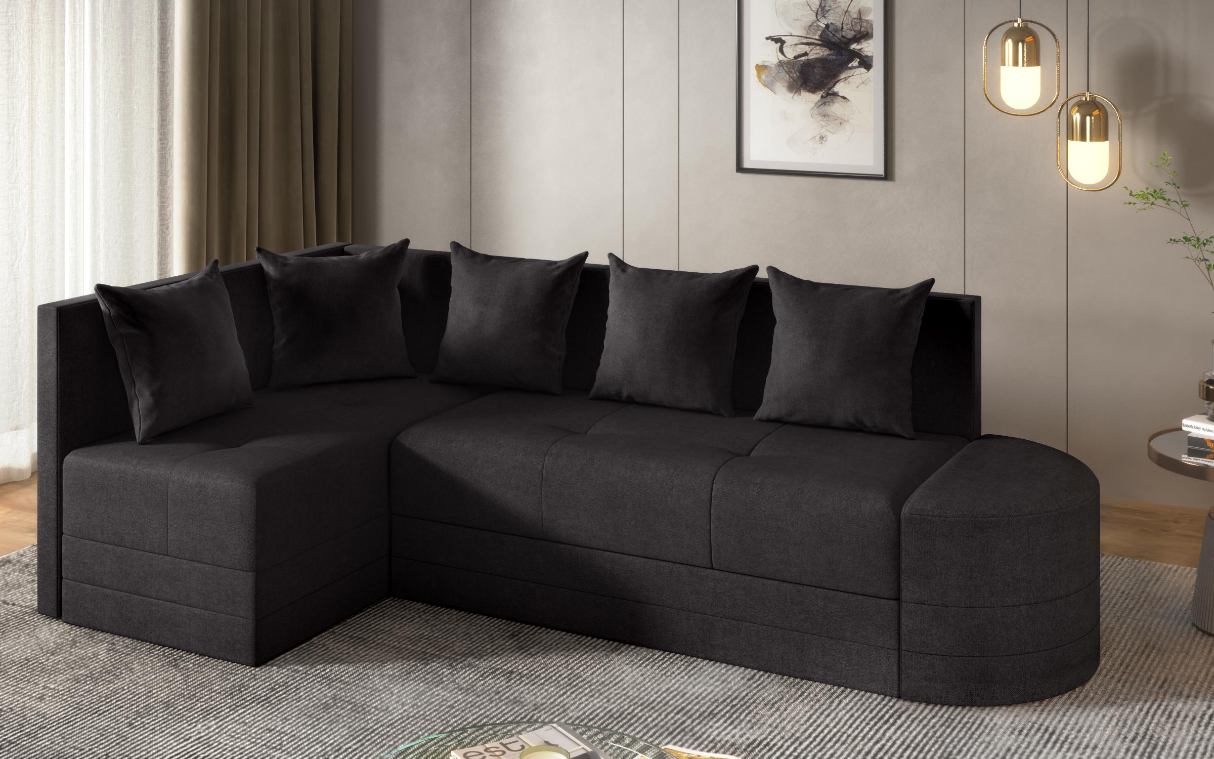 Coltar extensibil Reilly, negru  8