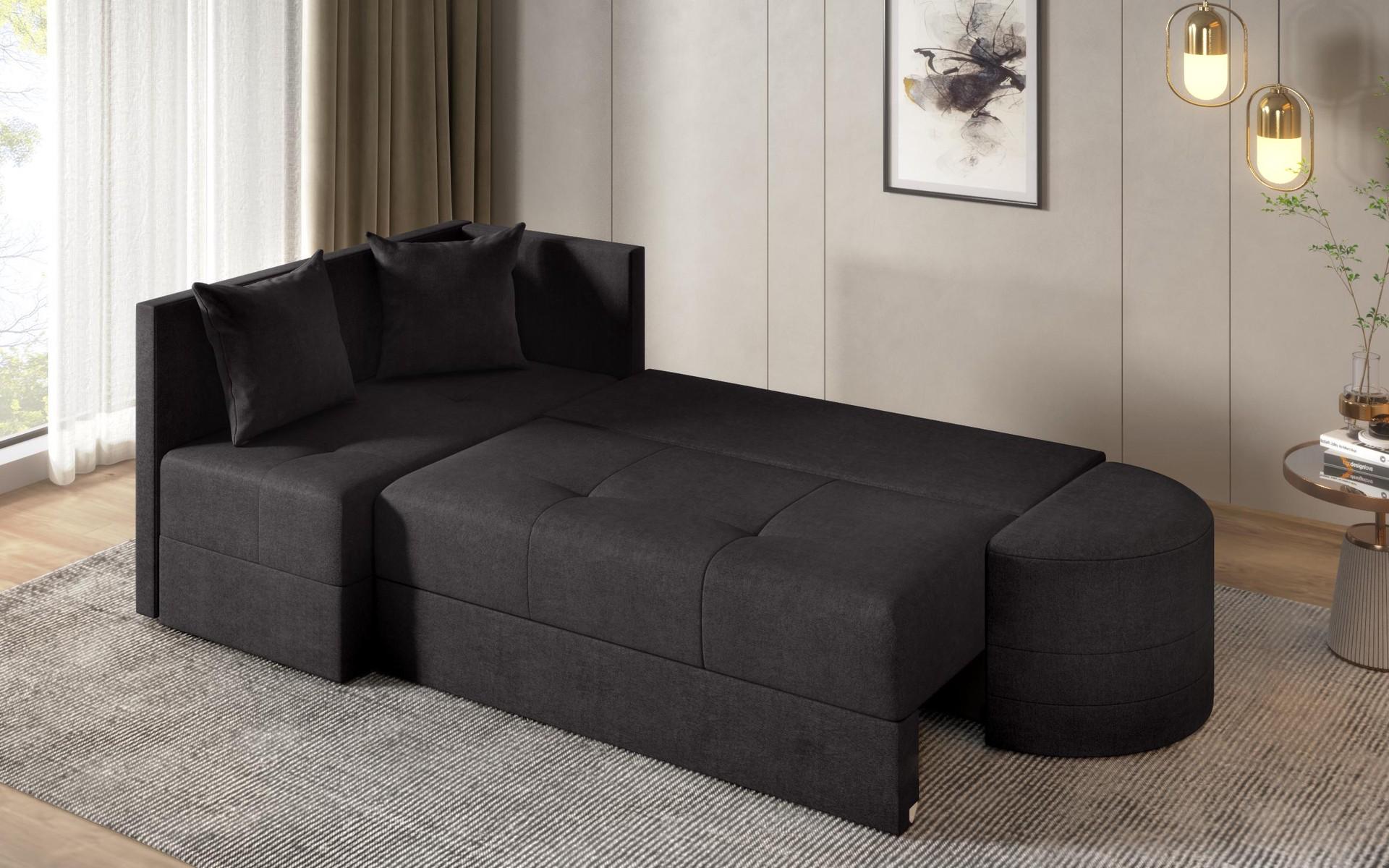 Coltar extensibil Reilly, negru  7