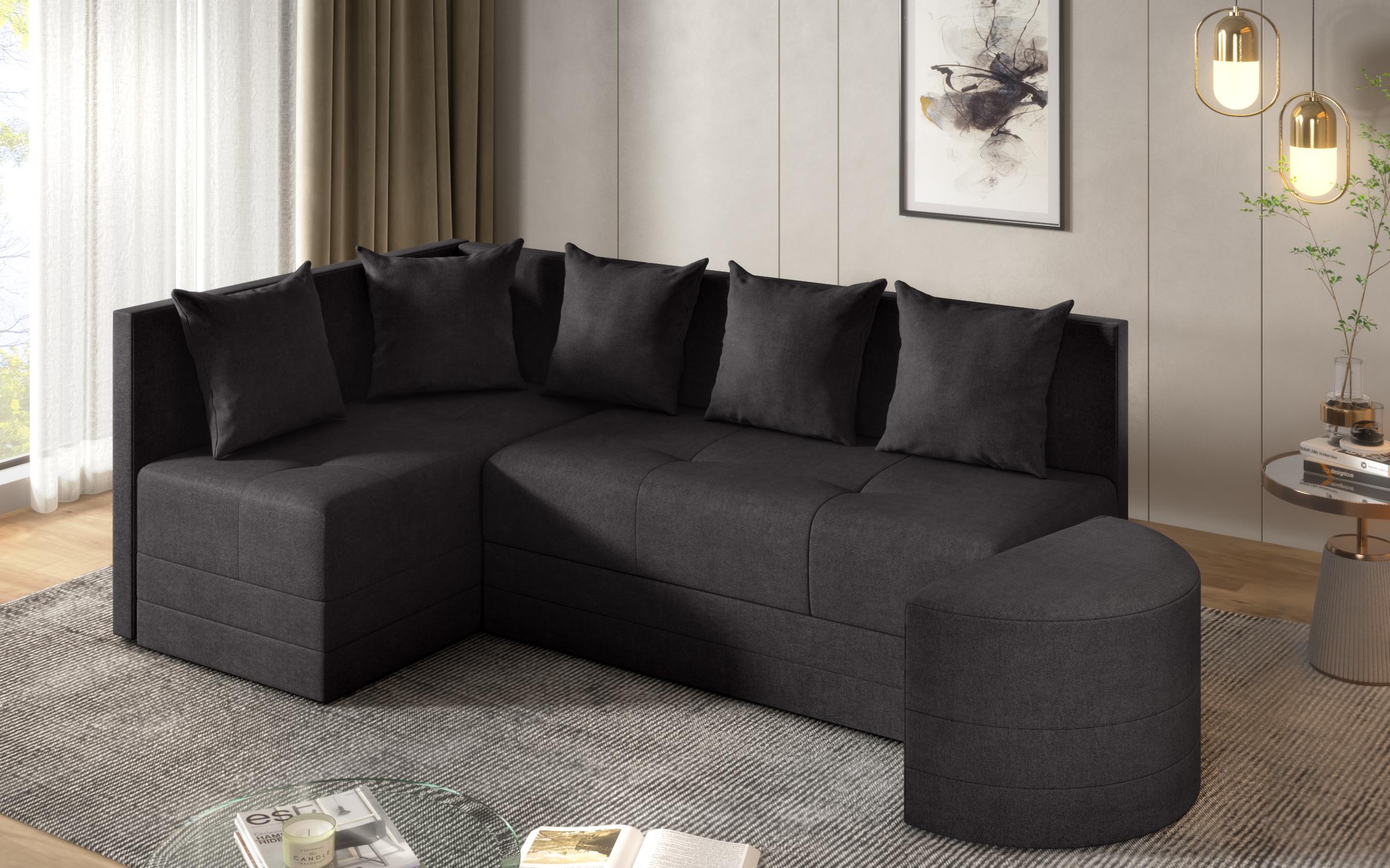 Coltar extensibil Reilly, negru  7