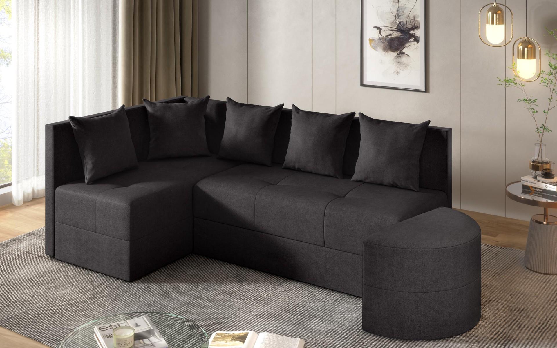 Coltar extensibil Reilly, negru  6