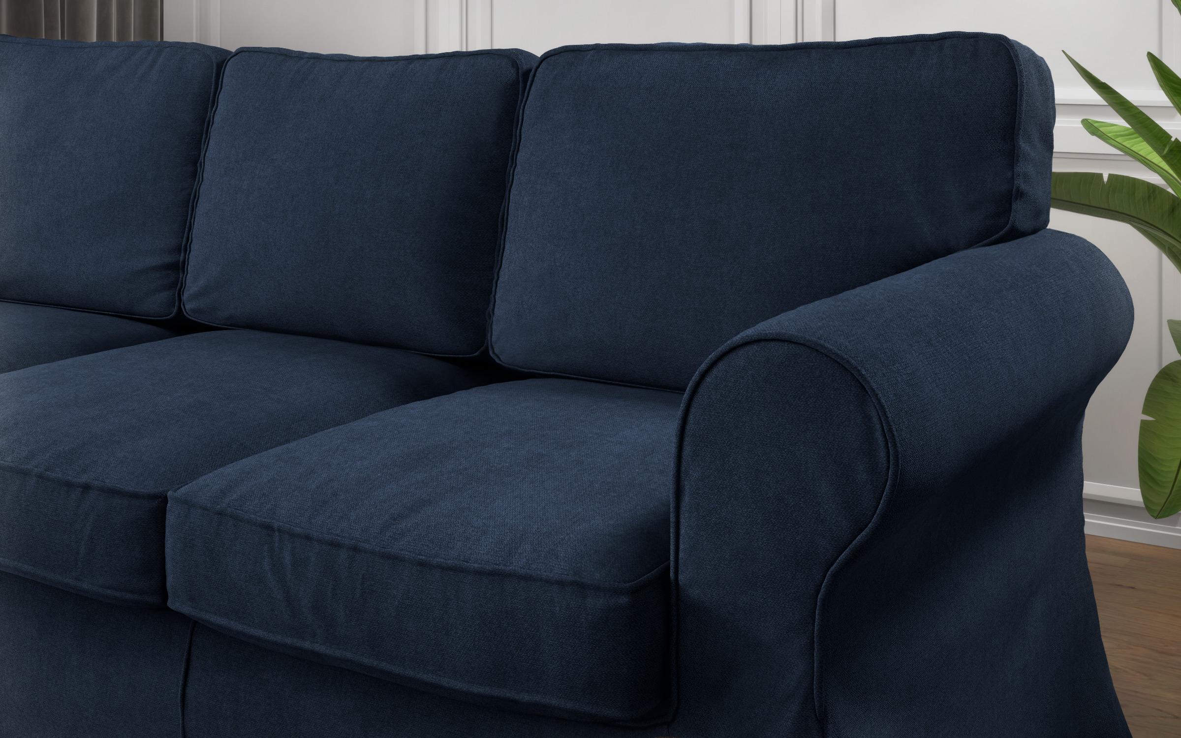 Canapea cu trei locuri Soho, albastru  5