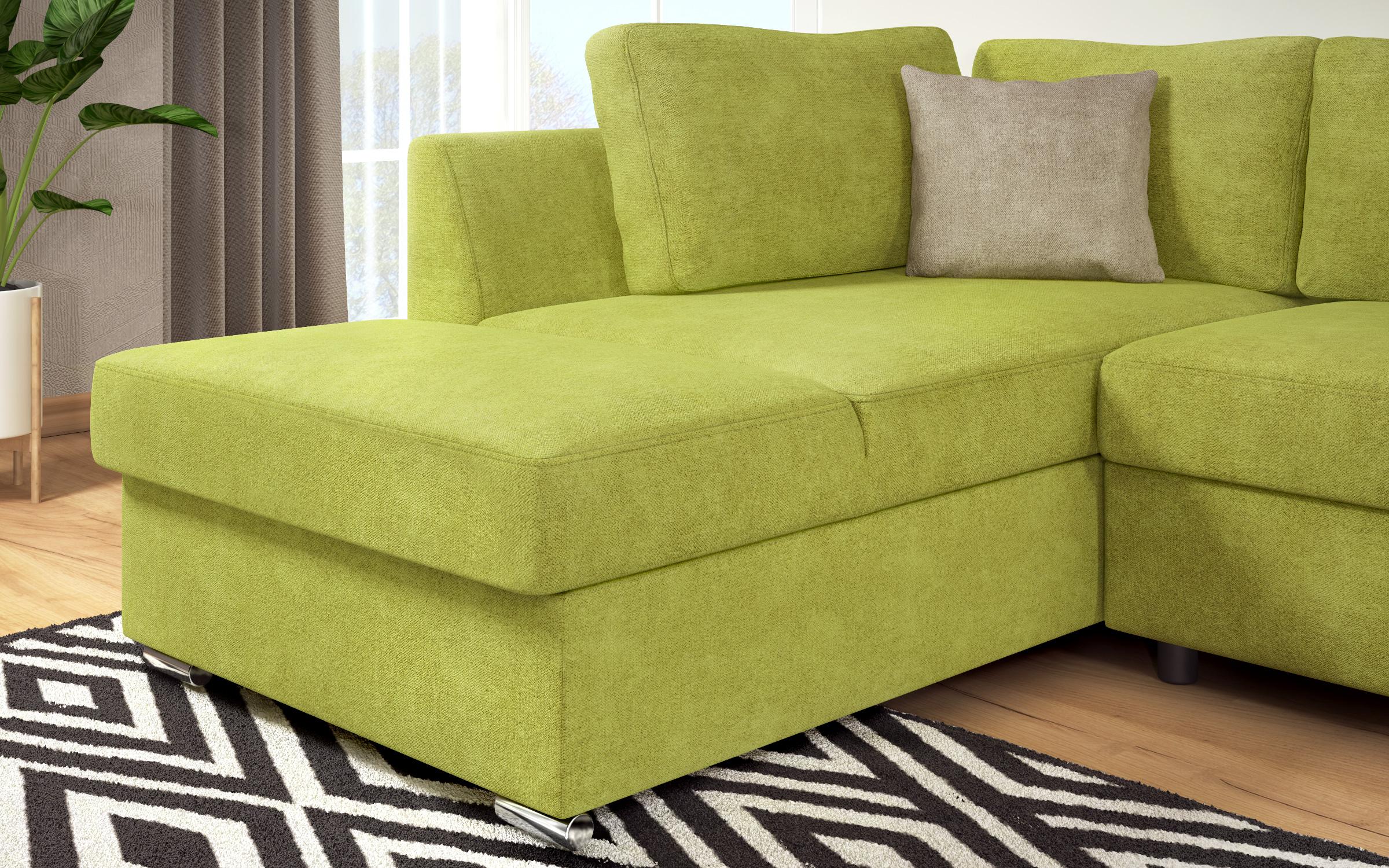 Coltar extensibil Toscana S, verde + maro deschis  10