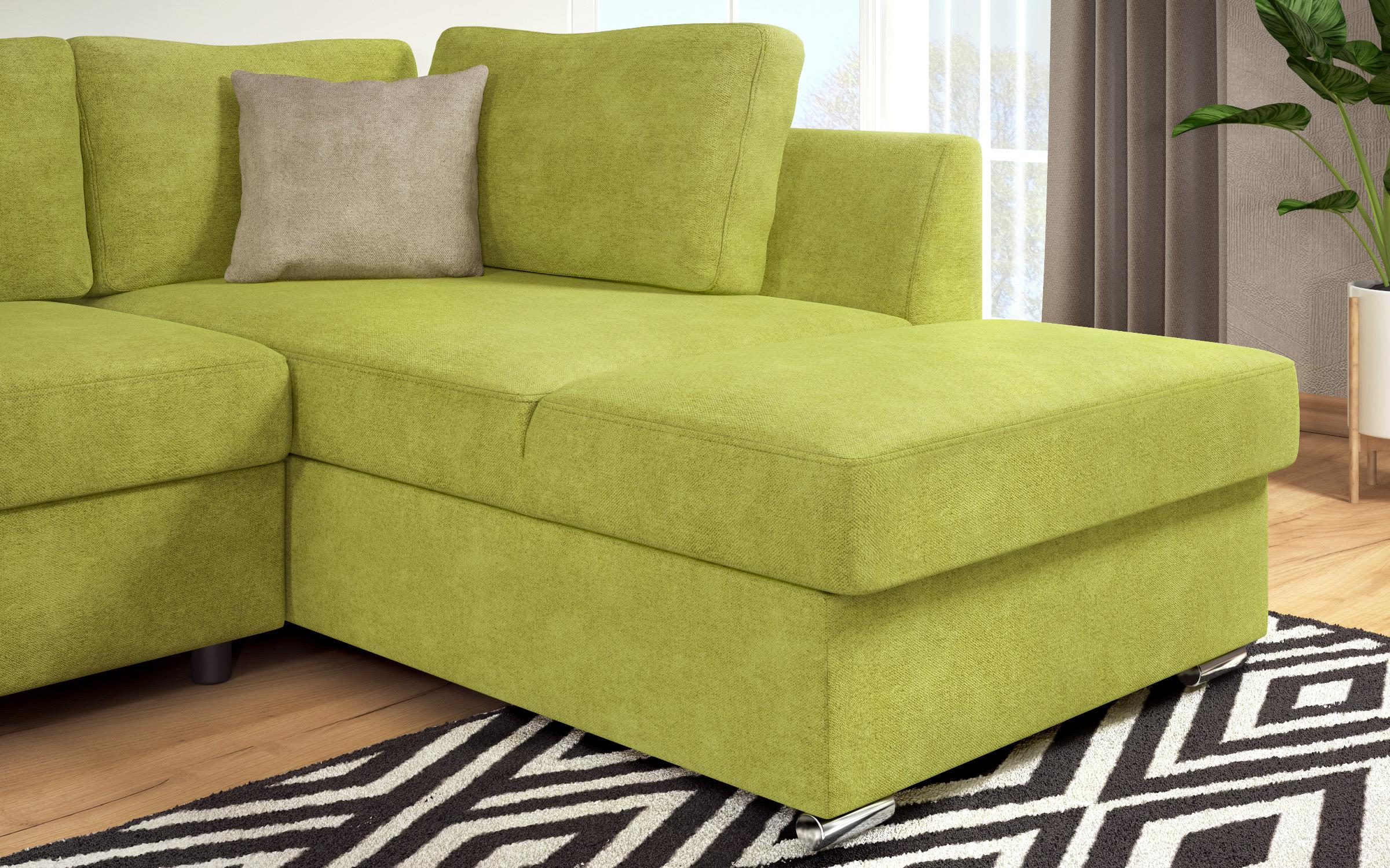 Coltar extensibil Toscana S, verde + maro deschis  9