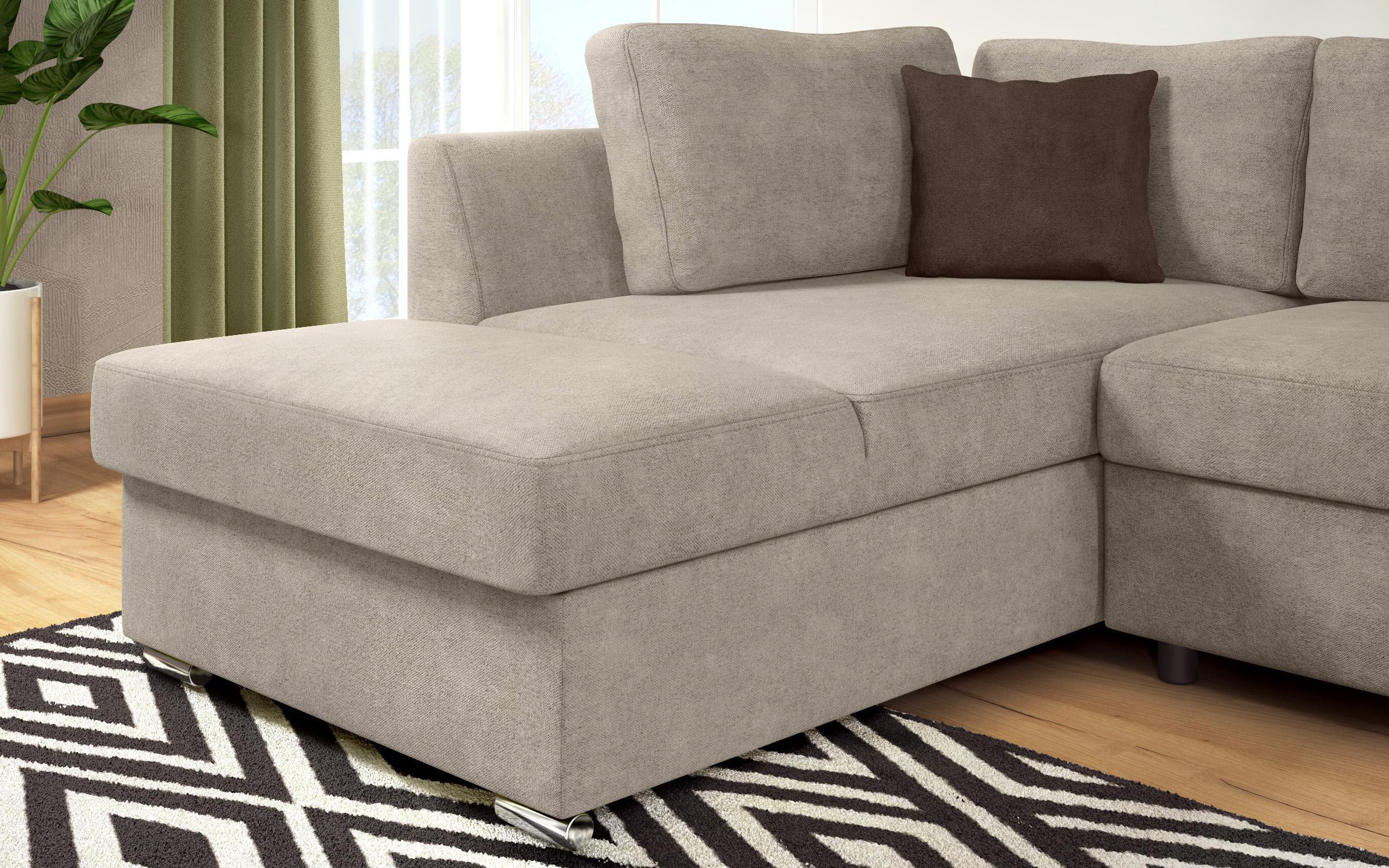 Coltar extensibil Toscana S, maro deschis + maro  7