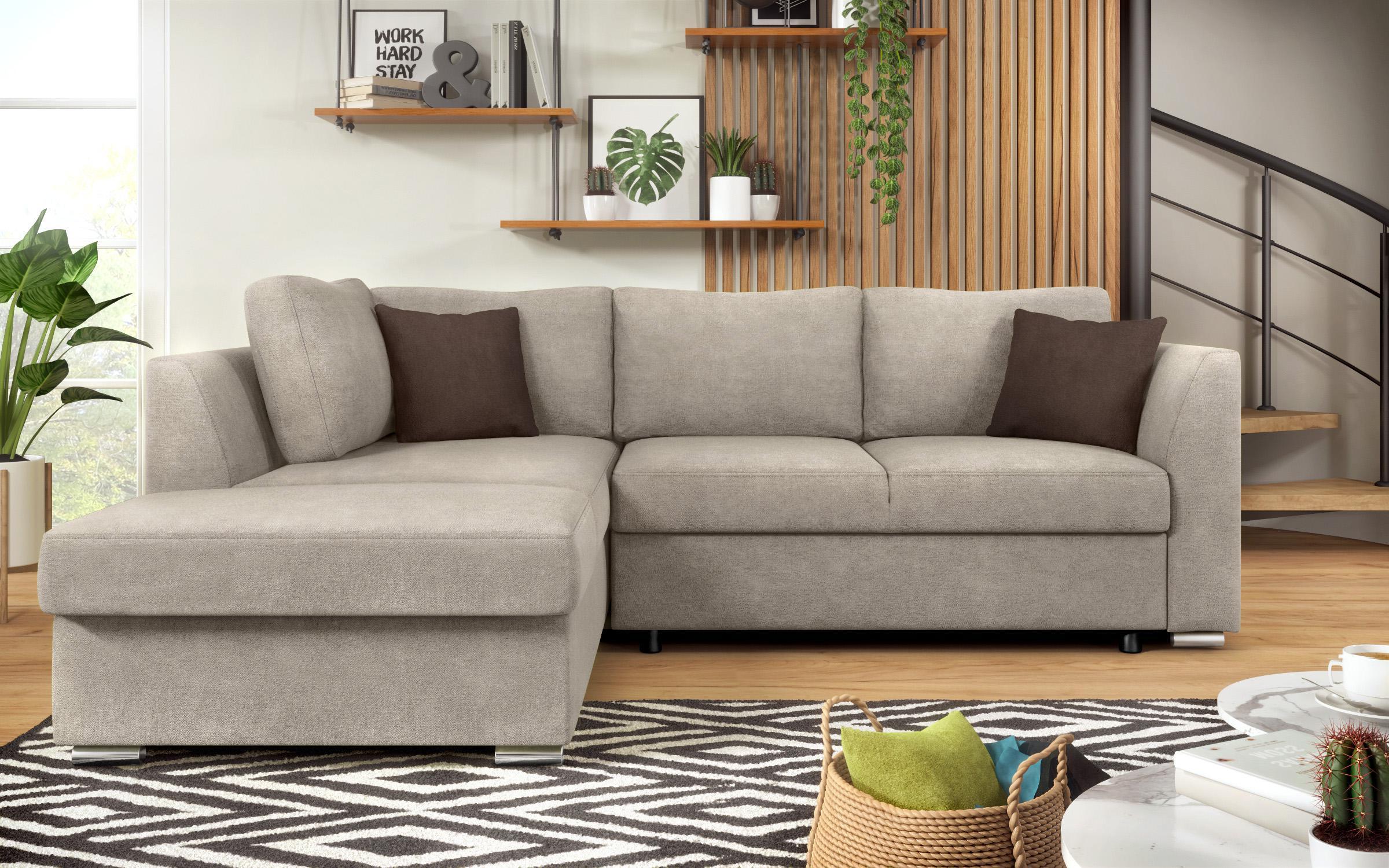 Coltar extensibil Toscana S, maro deschis + maro  3