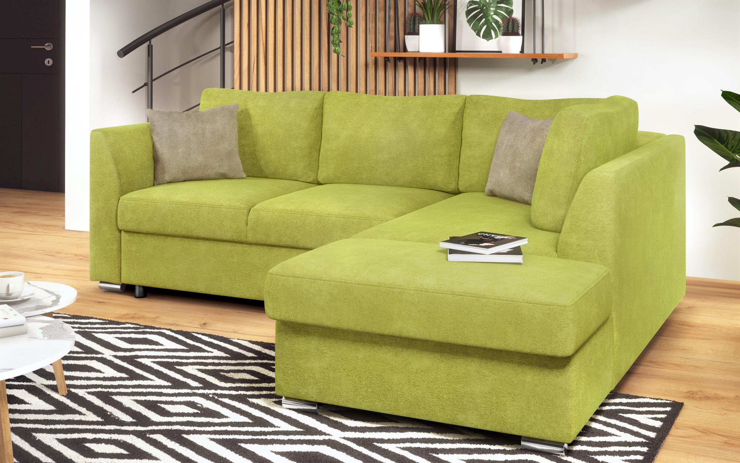 Coltar extensibil Toscana S, verde + maro deschis  5