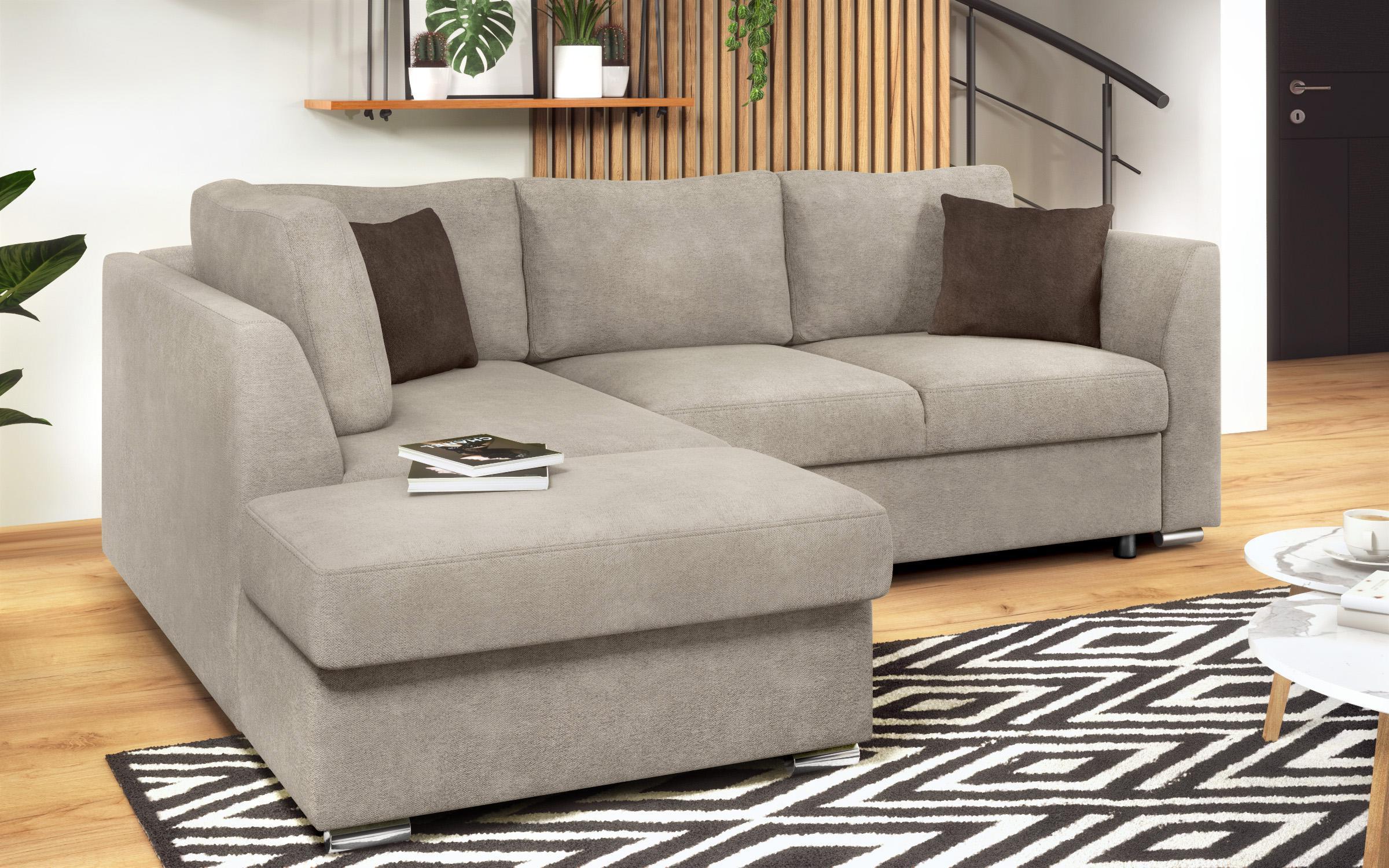 Coltar extensibil Toscana S, maro deschis + maro  4