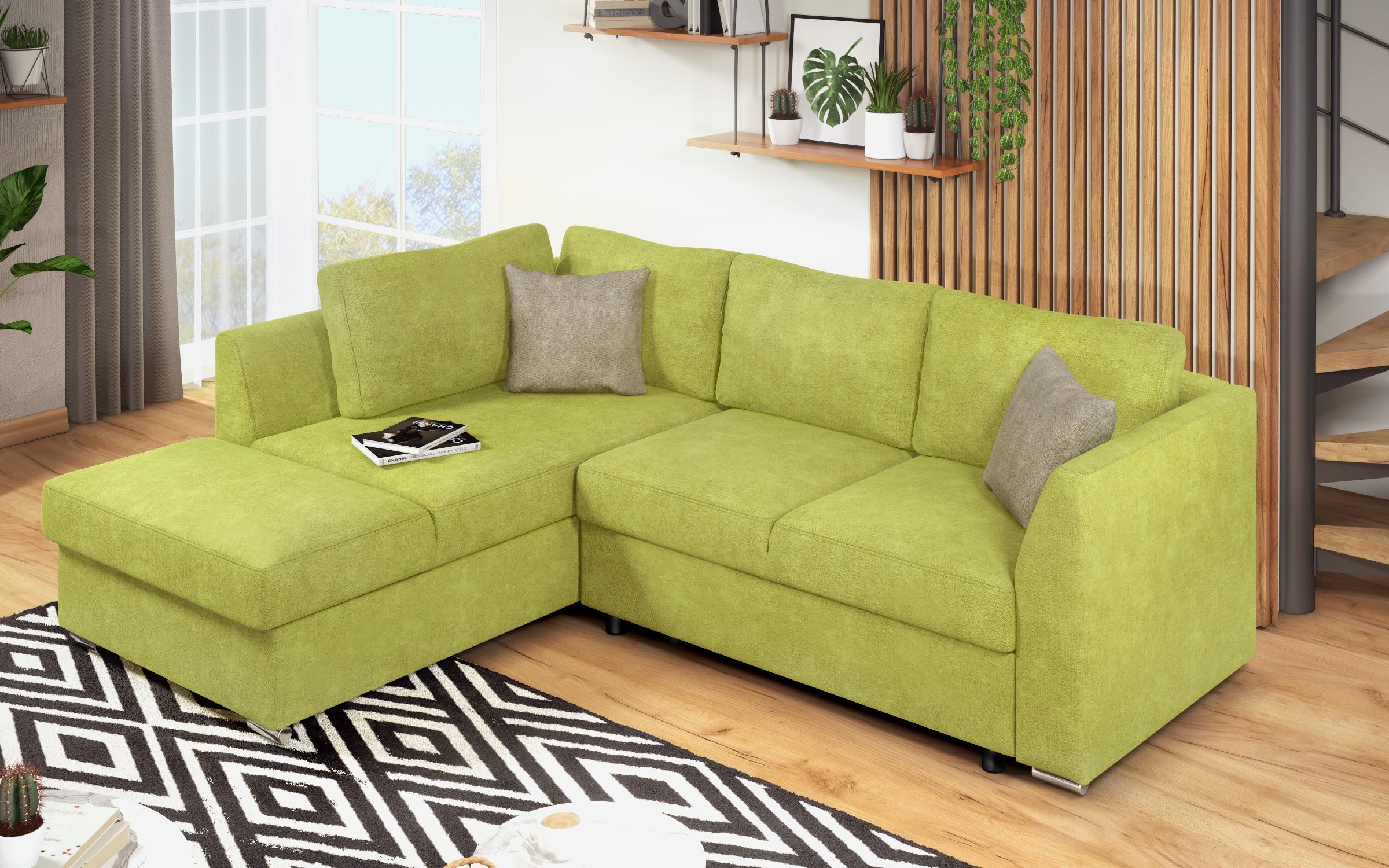 Coltar extensibil Toscana S, verde + maro deschis  7
