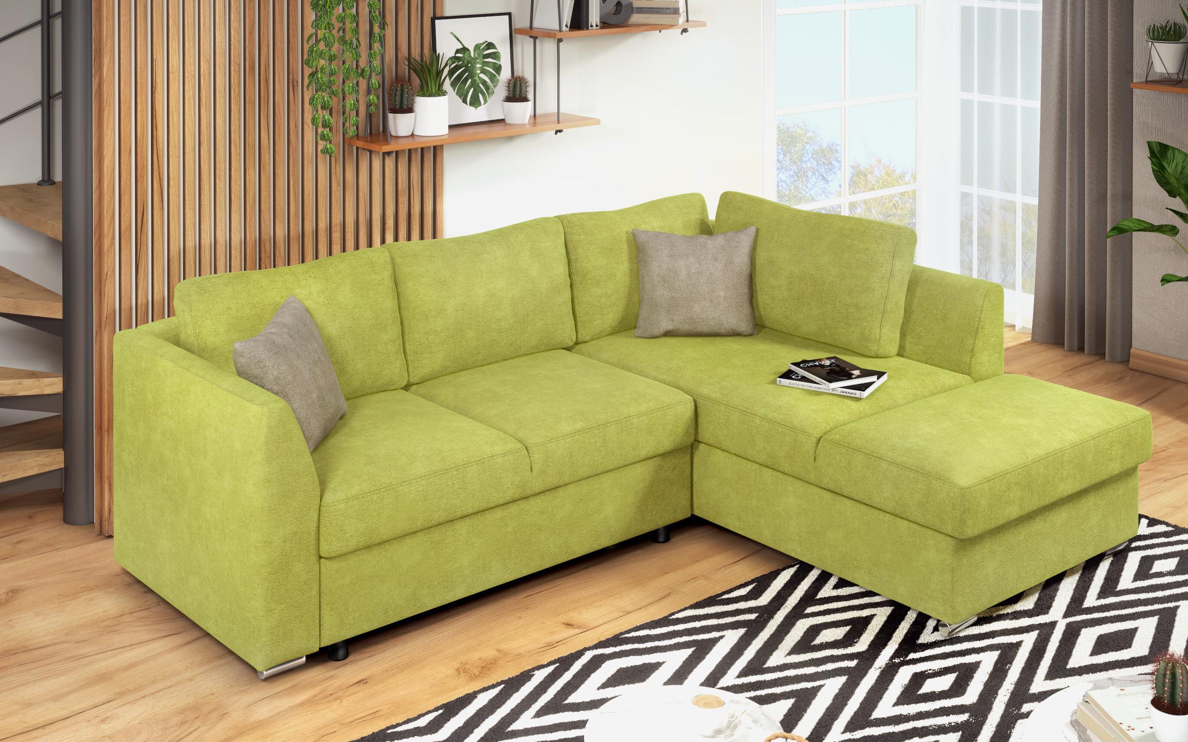 Coltar extensibil Toscana S, verde + maro deschis  6