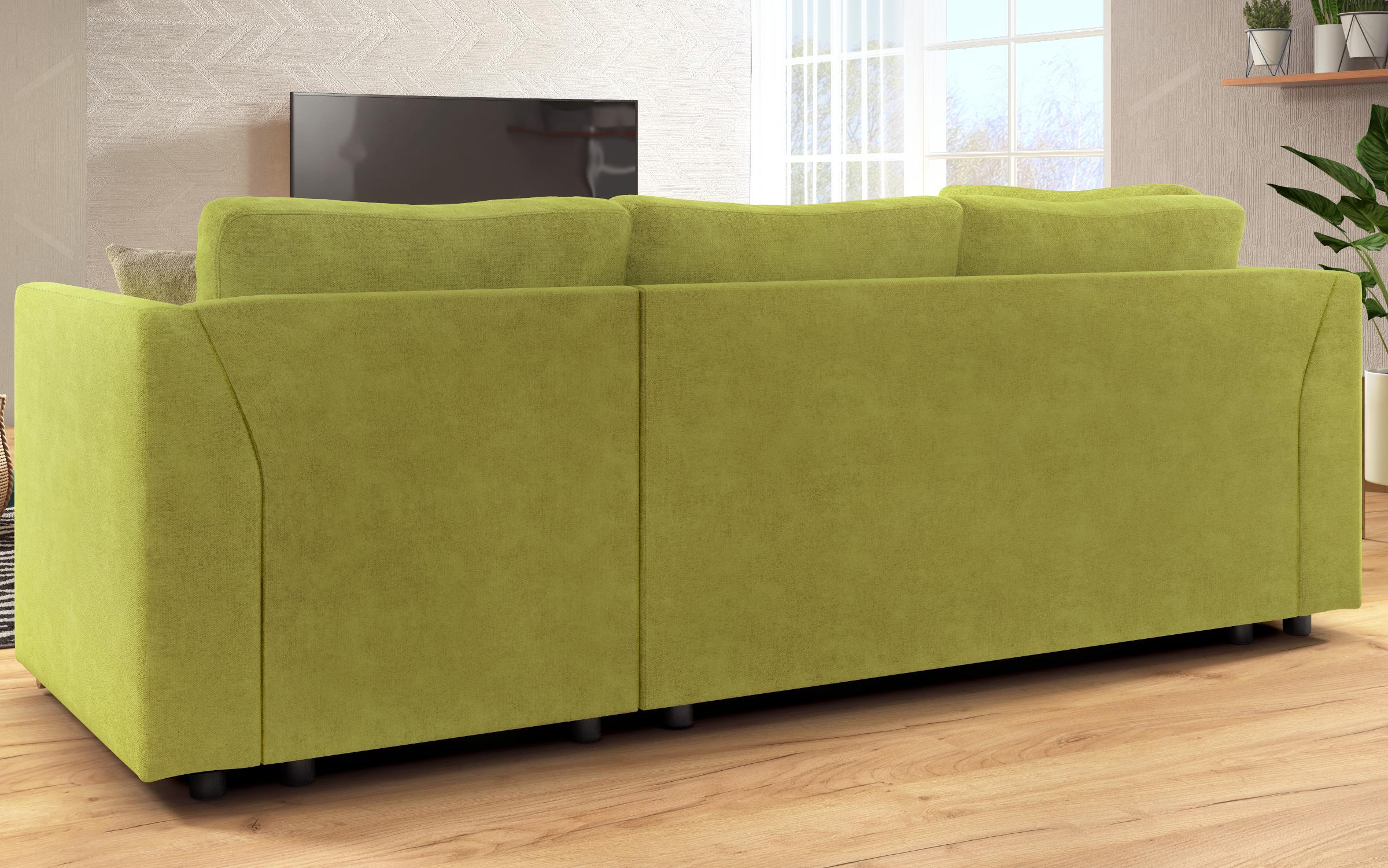 Coltar extensibil Toscana S, verde + maro deschis  8