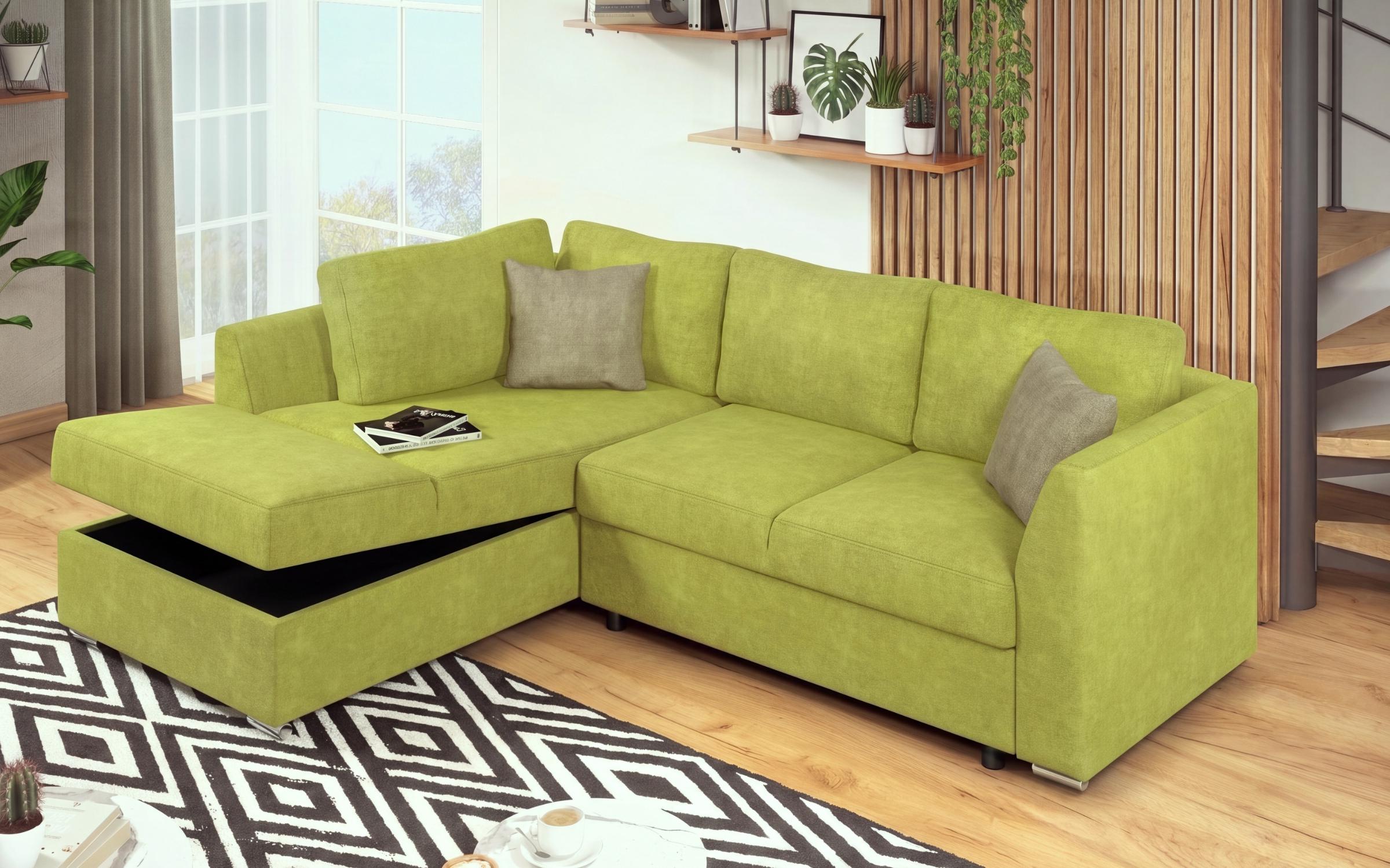 Coltar extensibil Toscana S, verde + maro deschis  3