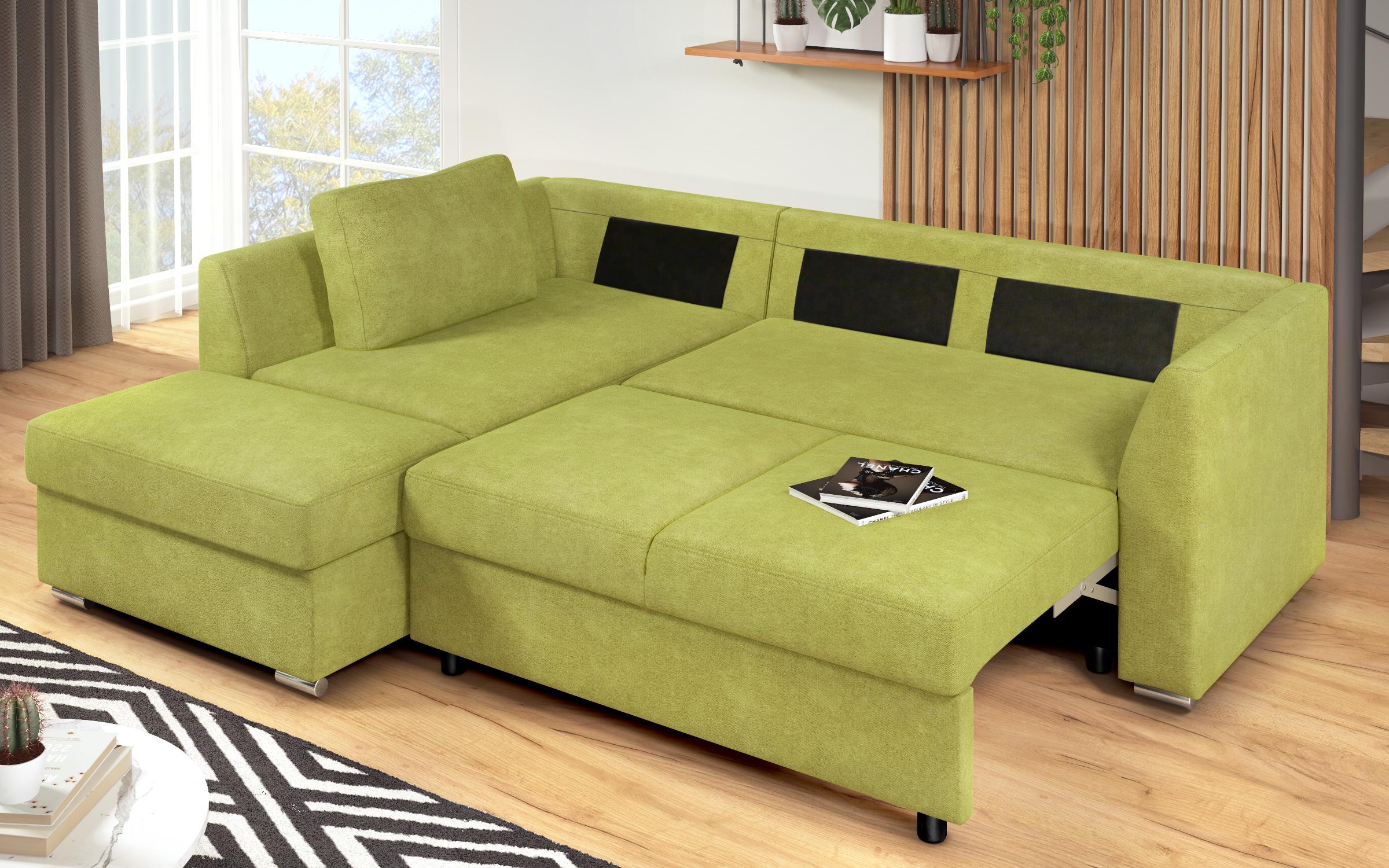 Coltar extensibil Toscana S, verde + maro deschis  11