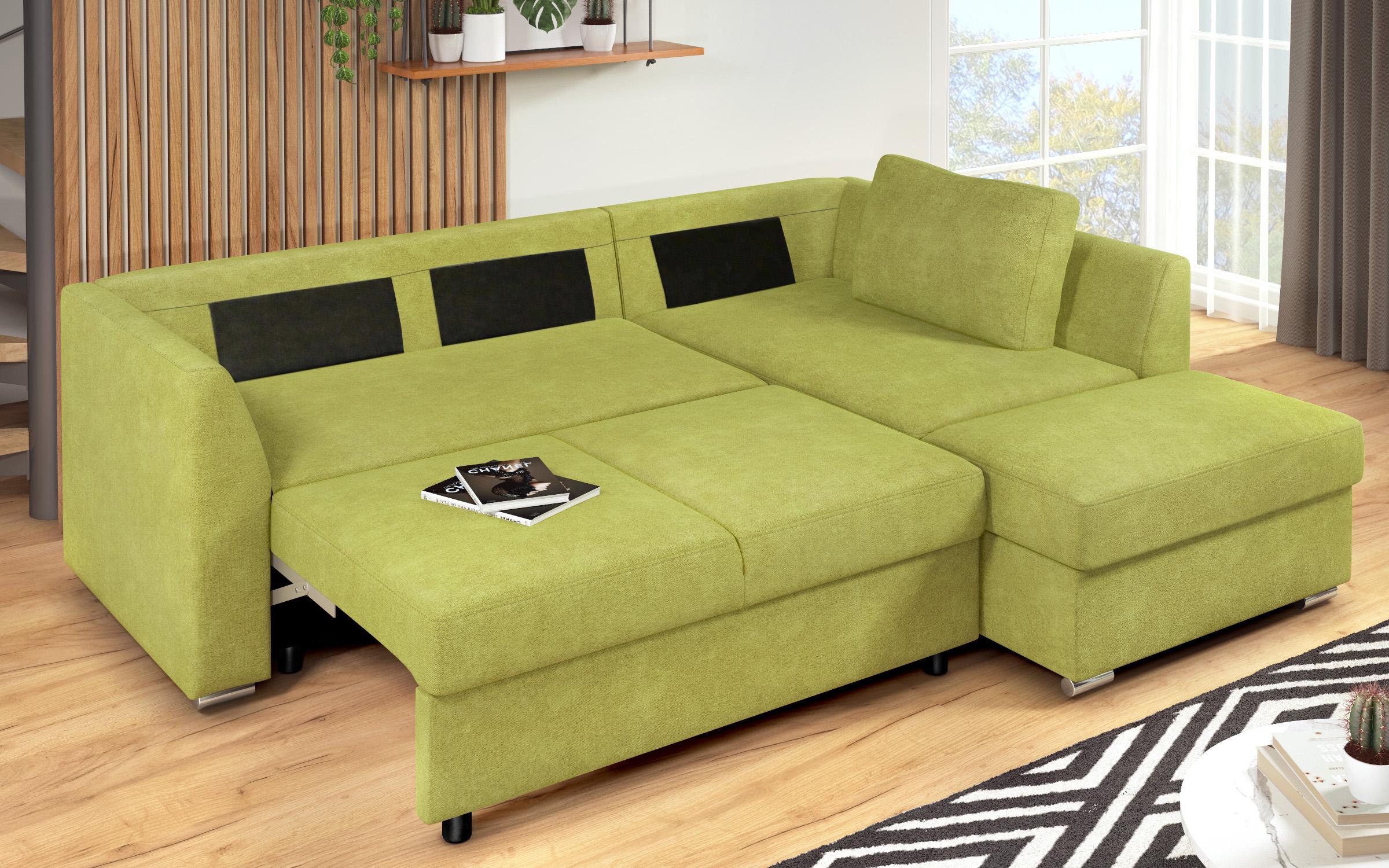 Coltar extensibil Toscana S, verde + maro deschis  11