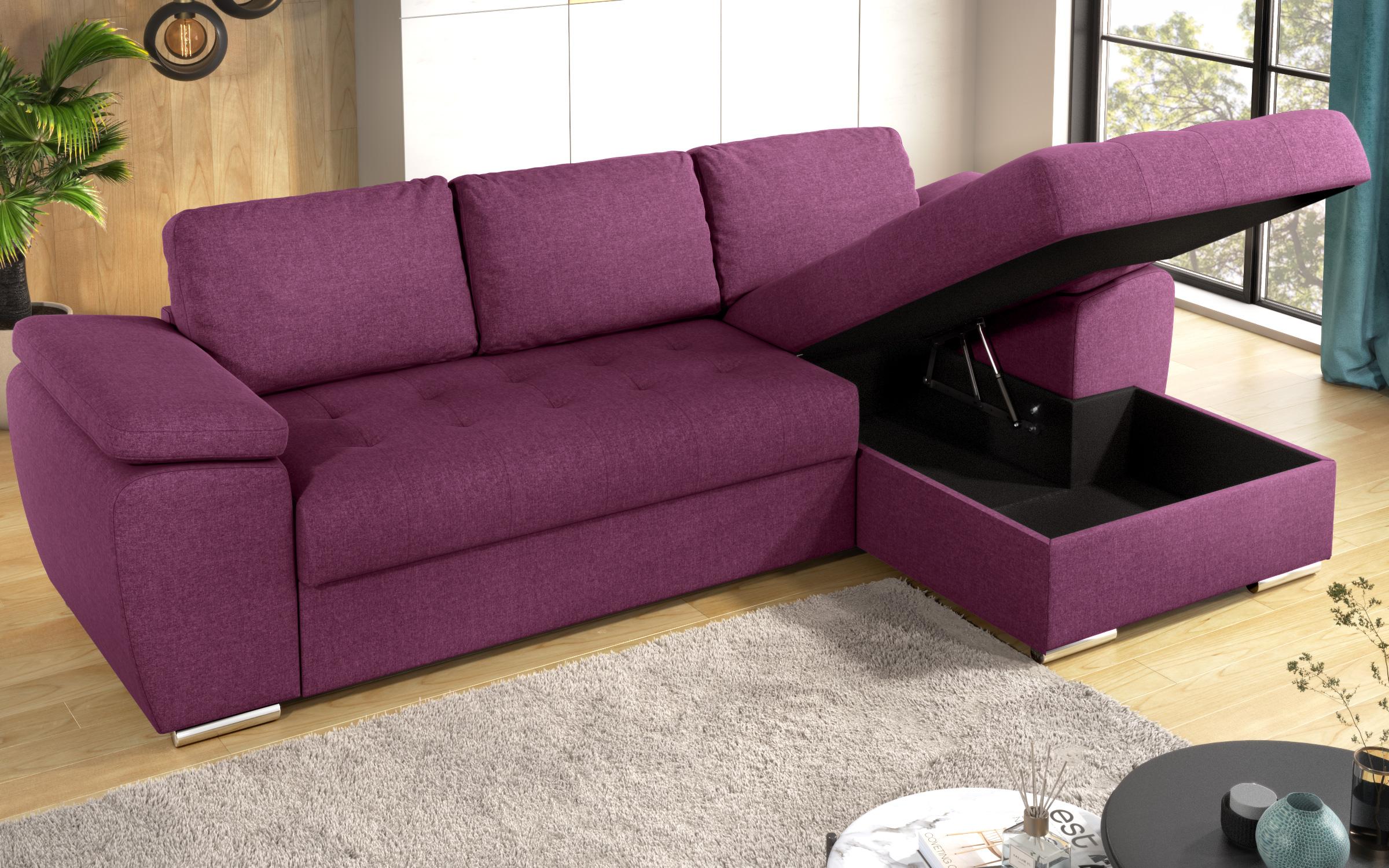 Coltar extensibil Valencia Pocket, lila  10