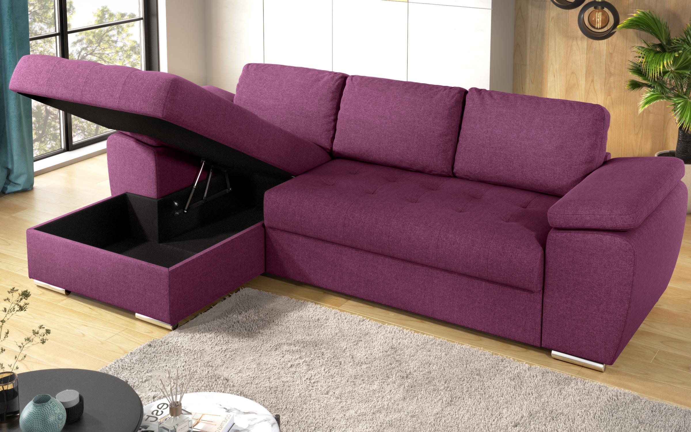 Coltar extensibil Valencia Pocket, lila  10