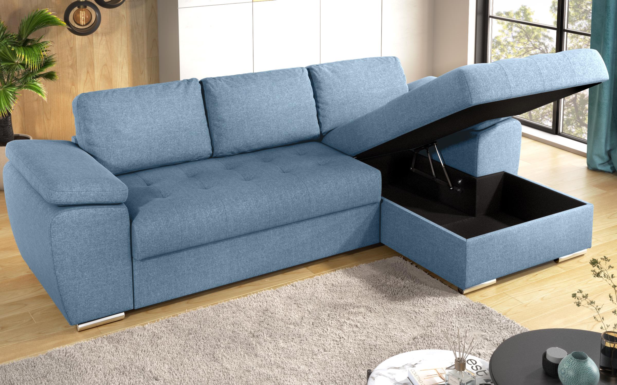 Coltar extensibil Valencia Pocket, albastru  10