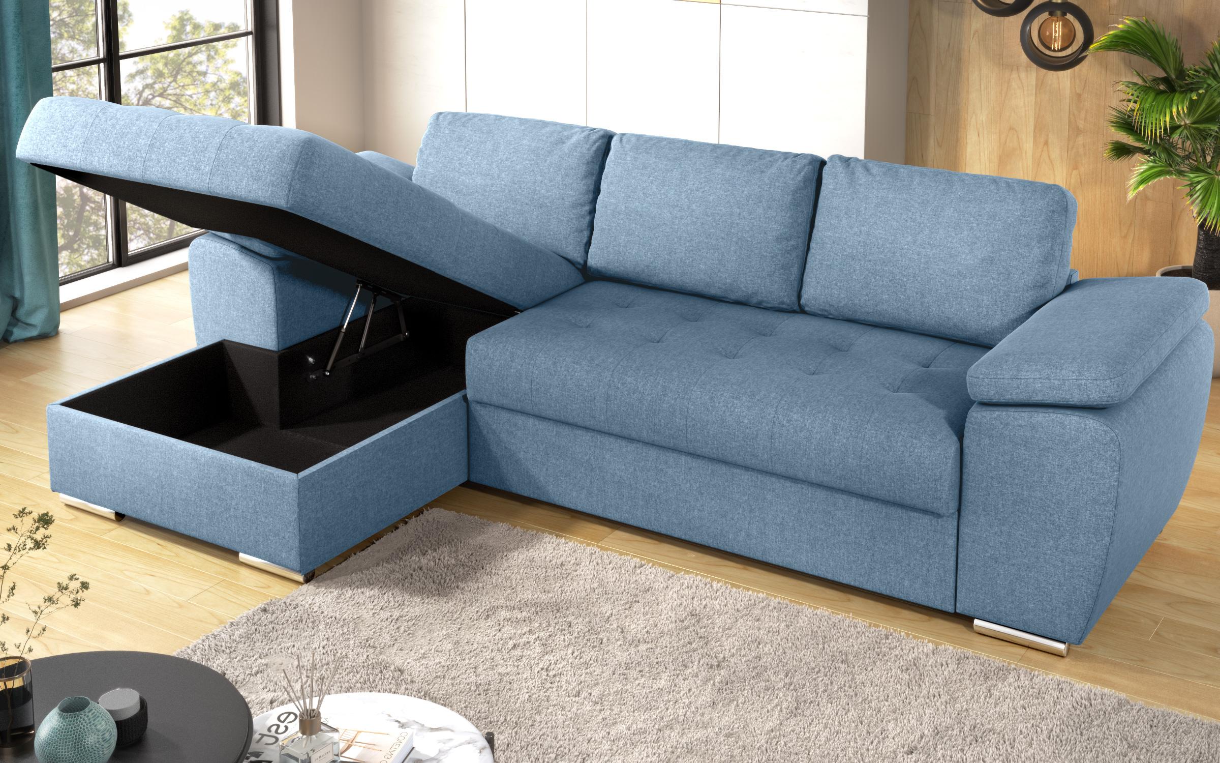 Coltar extensibil Valencia Pocket, albastru  10
