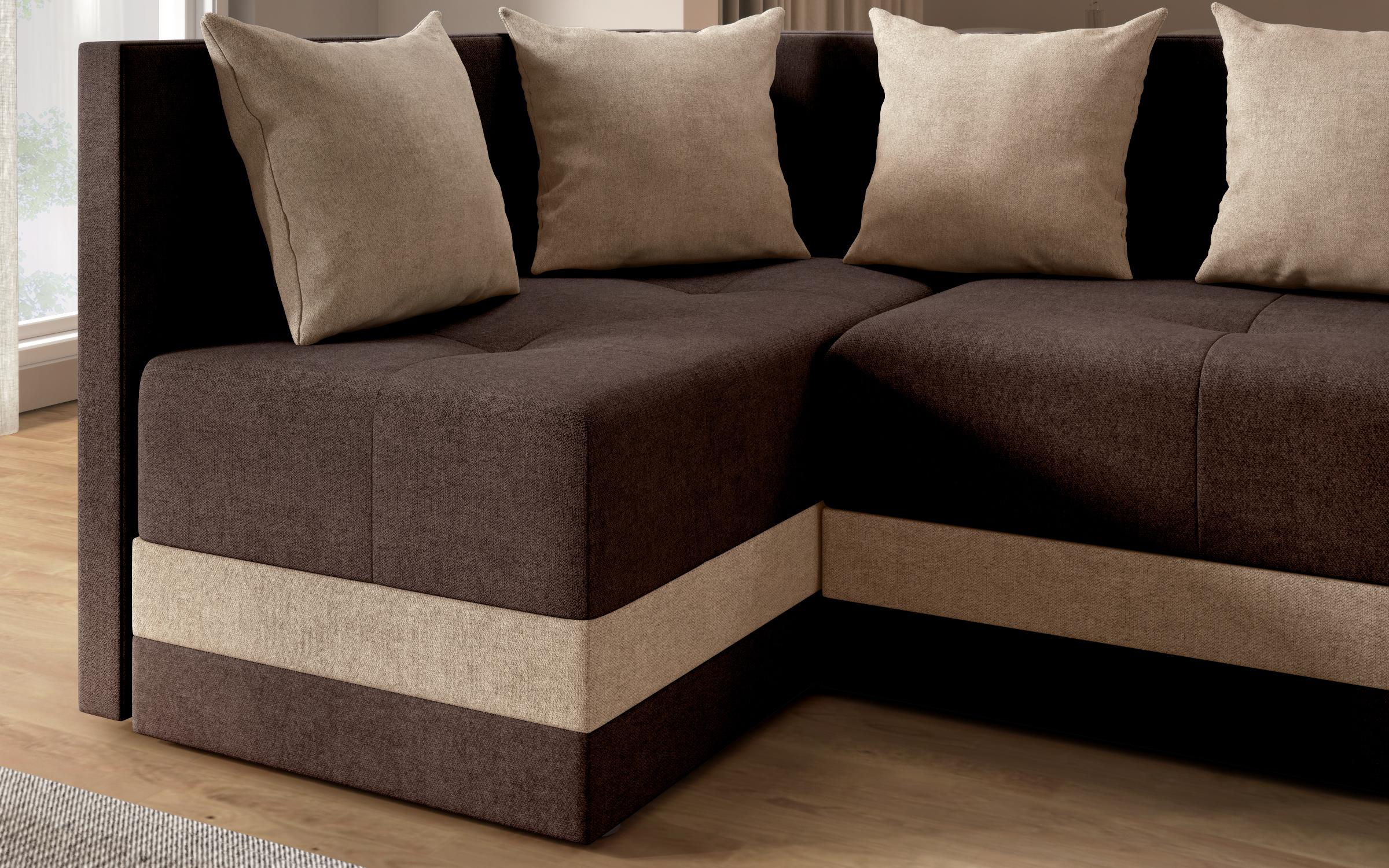 Coltar extensibil Vilian S, maro + bej  5