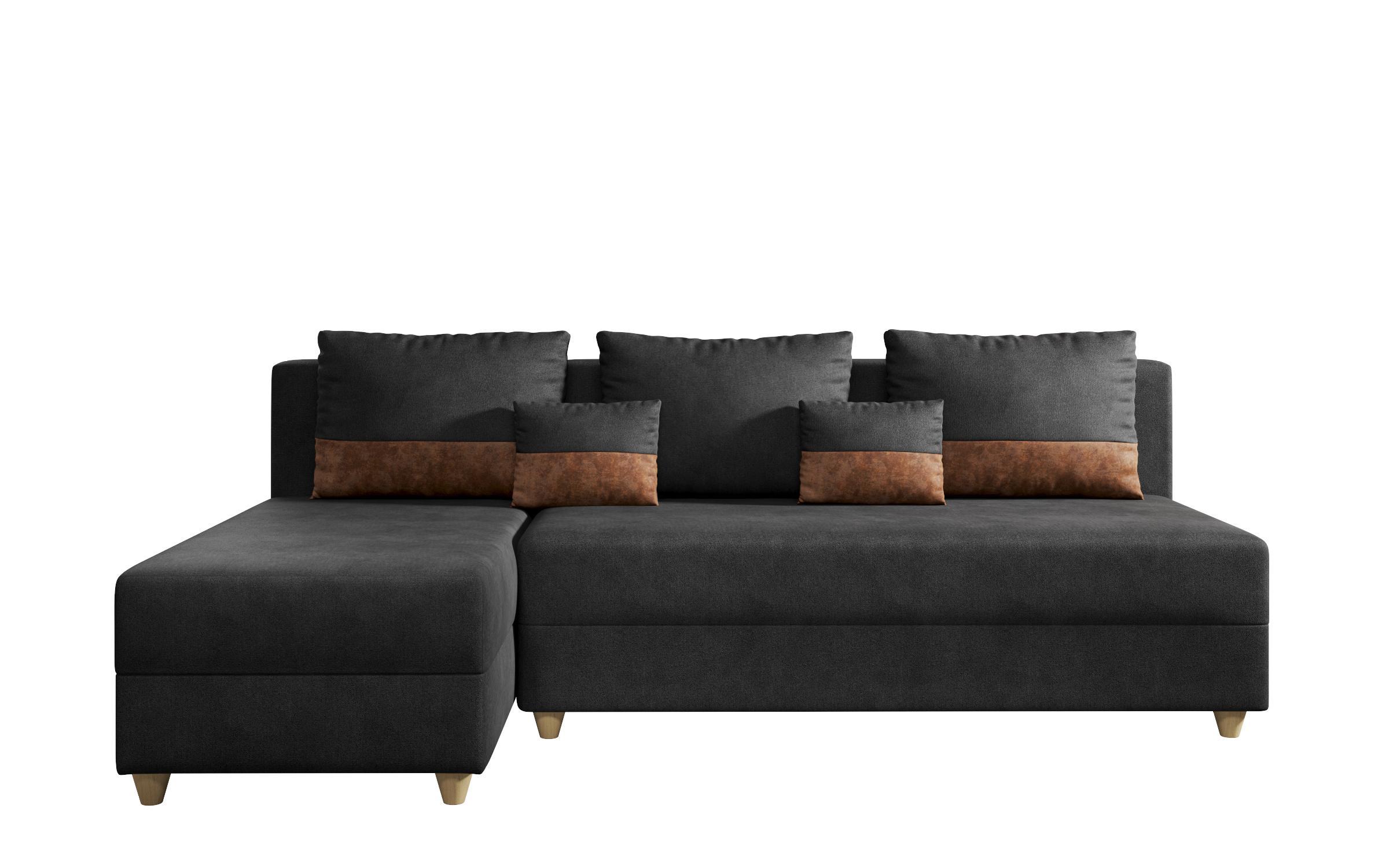 Coltar extensibil Dafini, gri-maroniu + maro  6